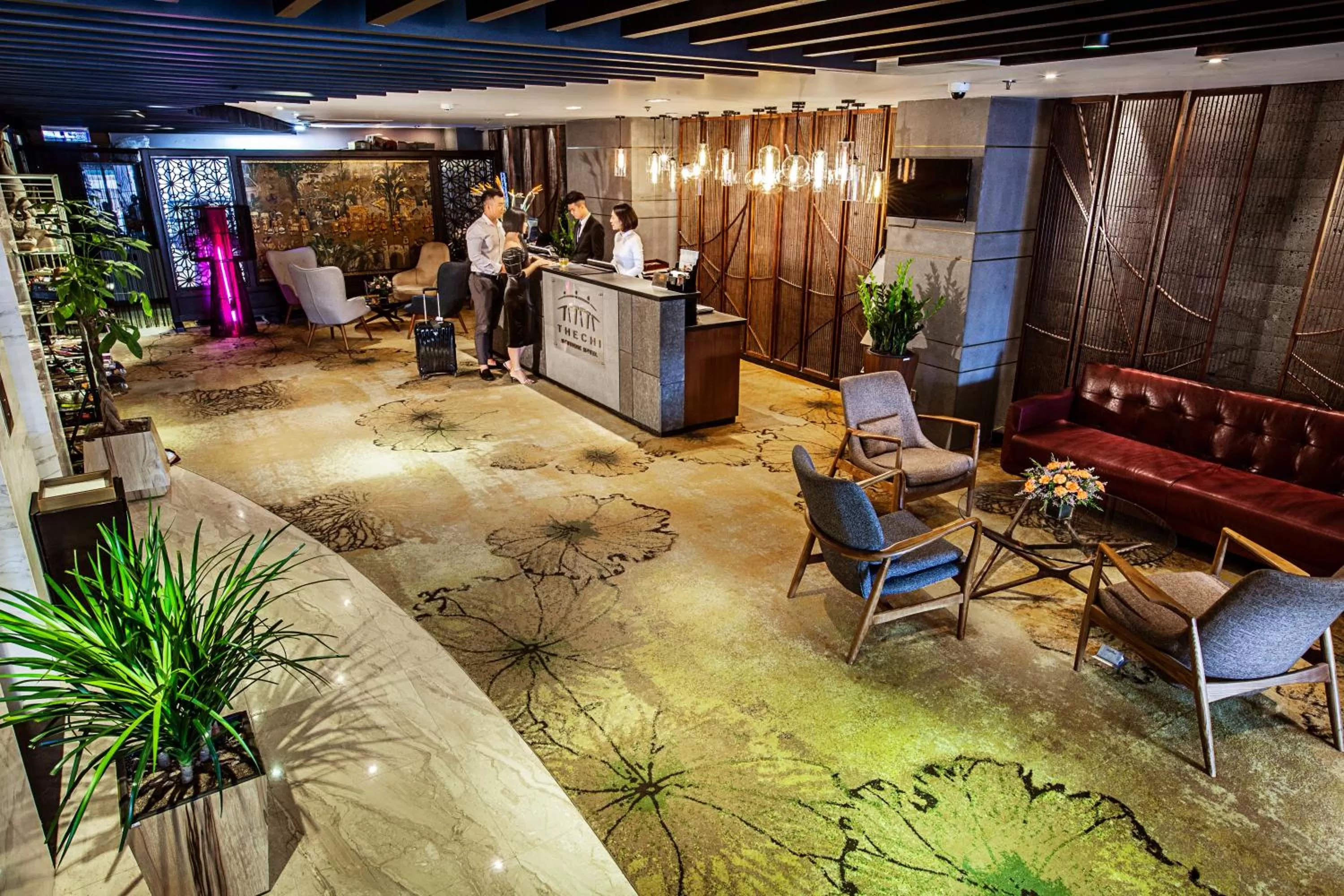 Lobby or reception in The Chi Boutique Hotel