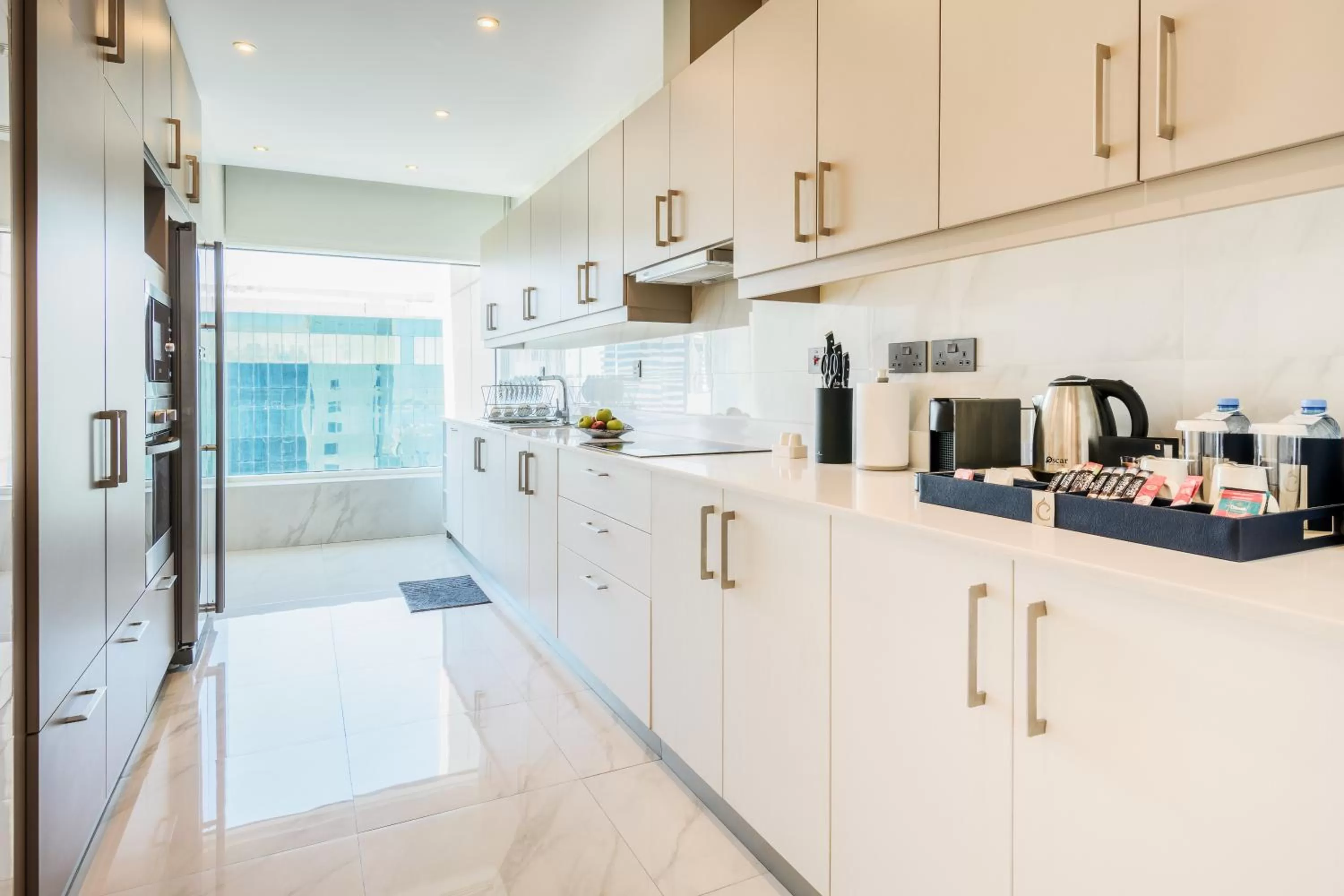 Kitchen or kitchenette in Centara West Bay Hotel & Residences Doha