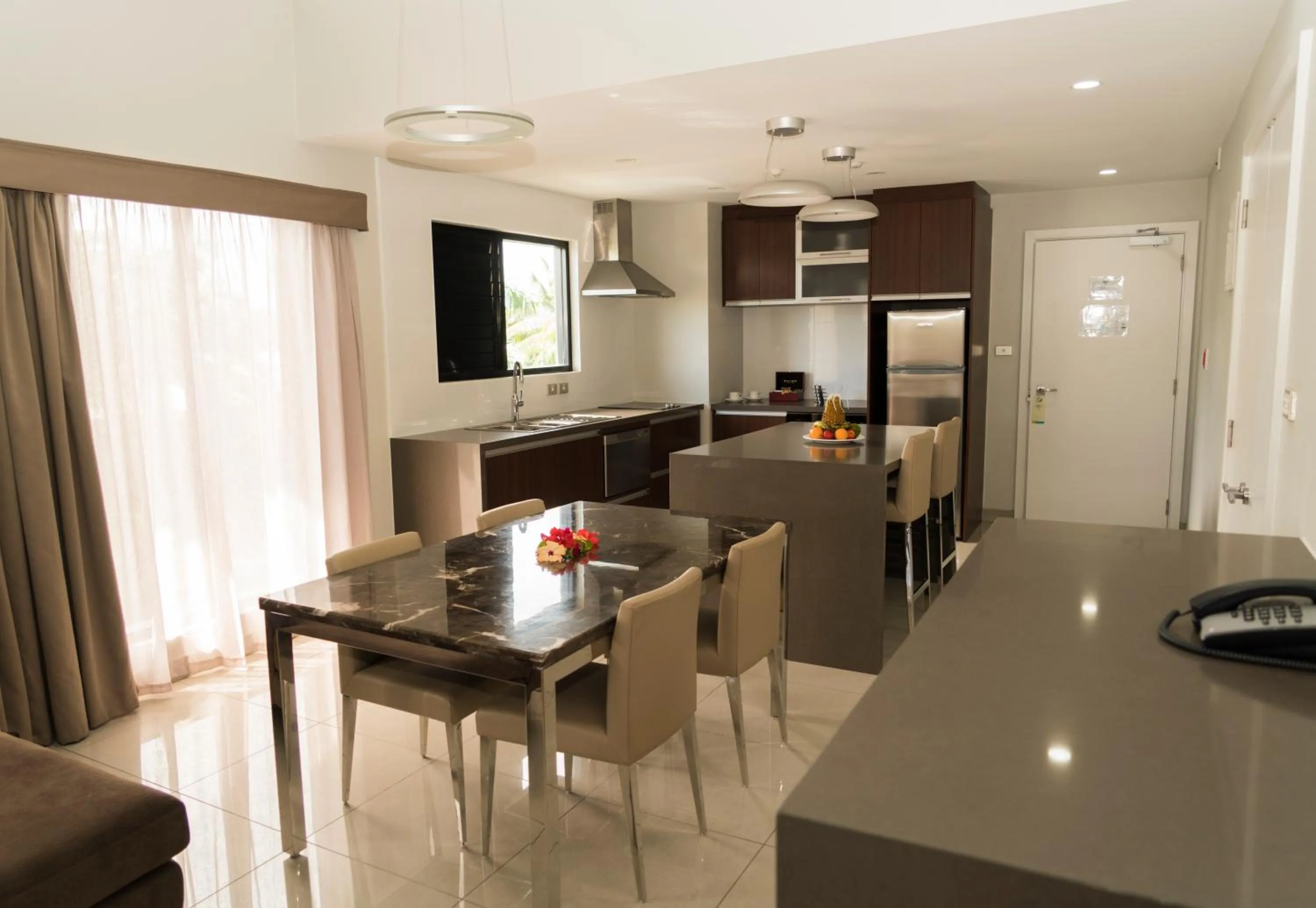 Kitchen or kitchenette in The Palms Denarau Fiji