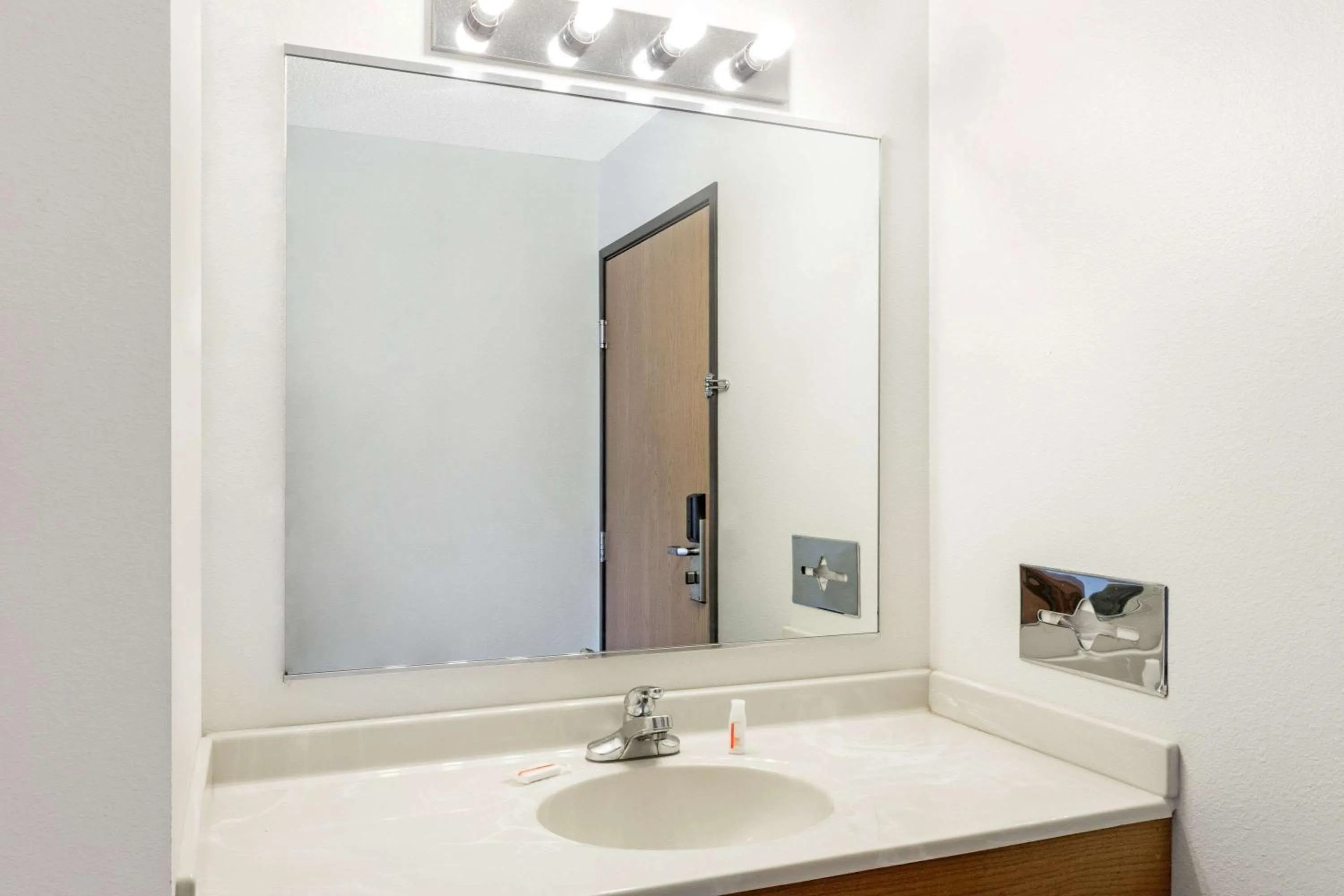 Bathroom in Super 8 by Wyndham Dewitt