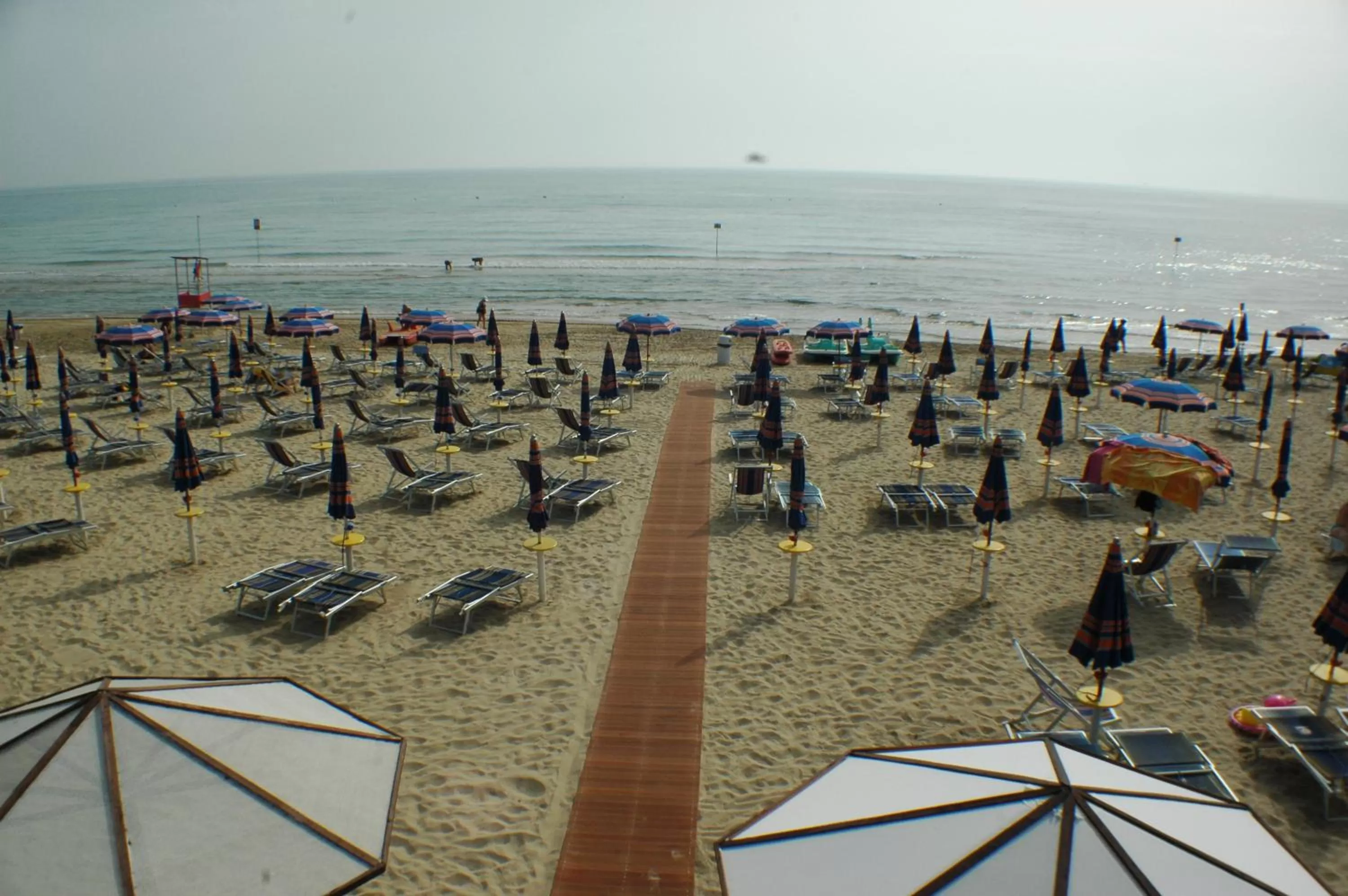 Beach in Hotel Miramare