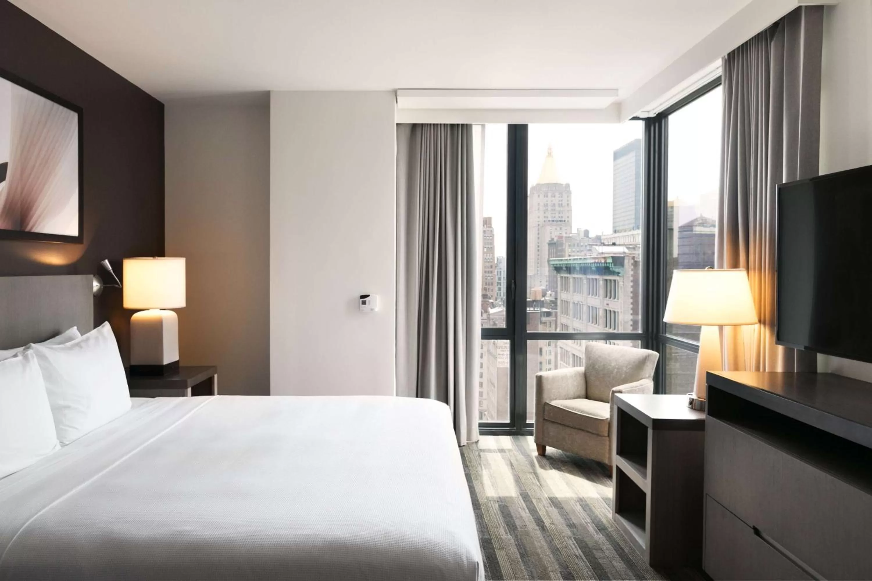 Bedroom, Bed in Hyatt House New York/Chelsea