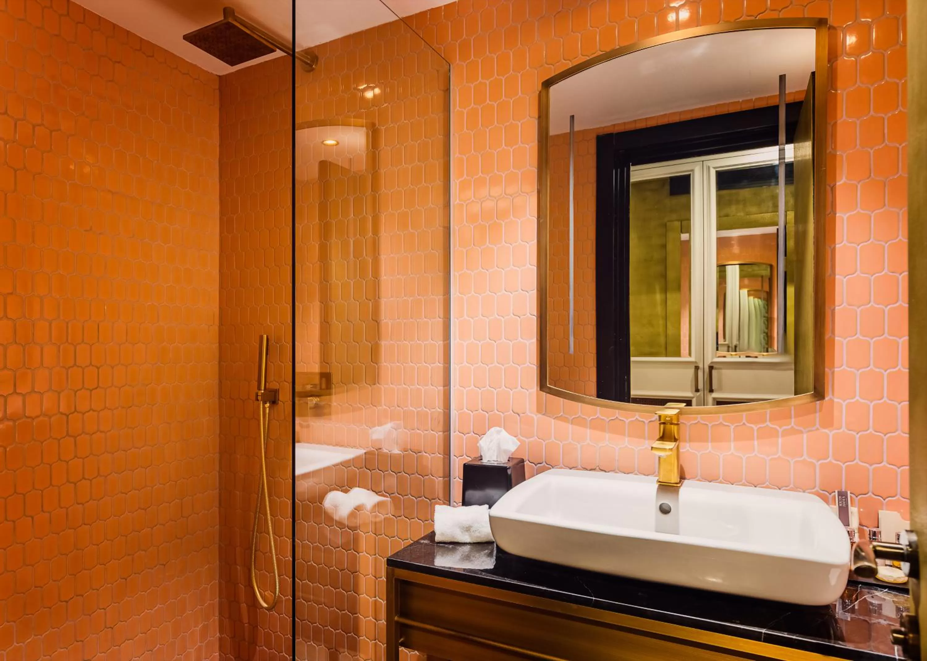 Shower in Brown BoBo, a member of Brown Hotels