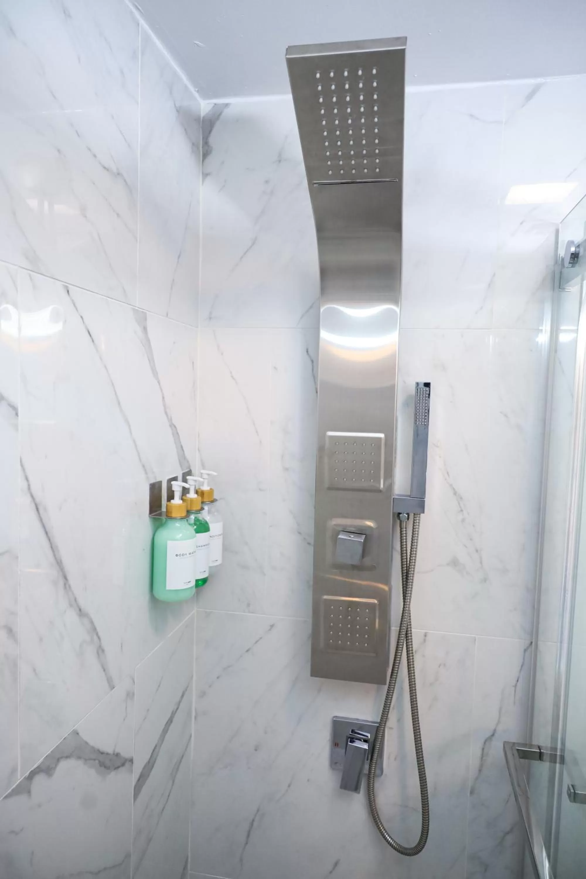 Shower, Bathroom in Escape to Myrtle Beach! Massage-Wine-Photoshoot Packages