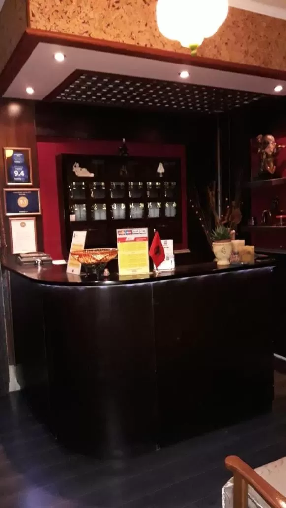 Lobby or reception in Drini Hotel