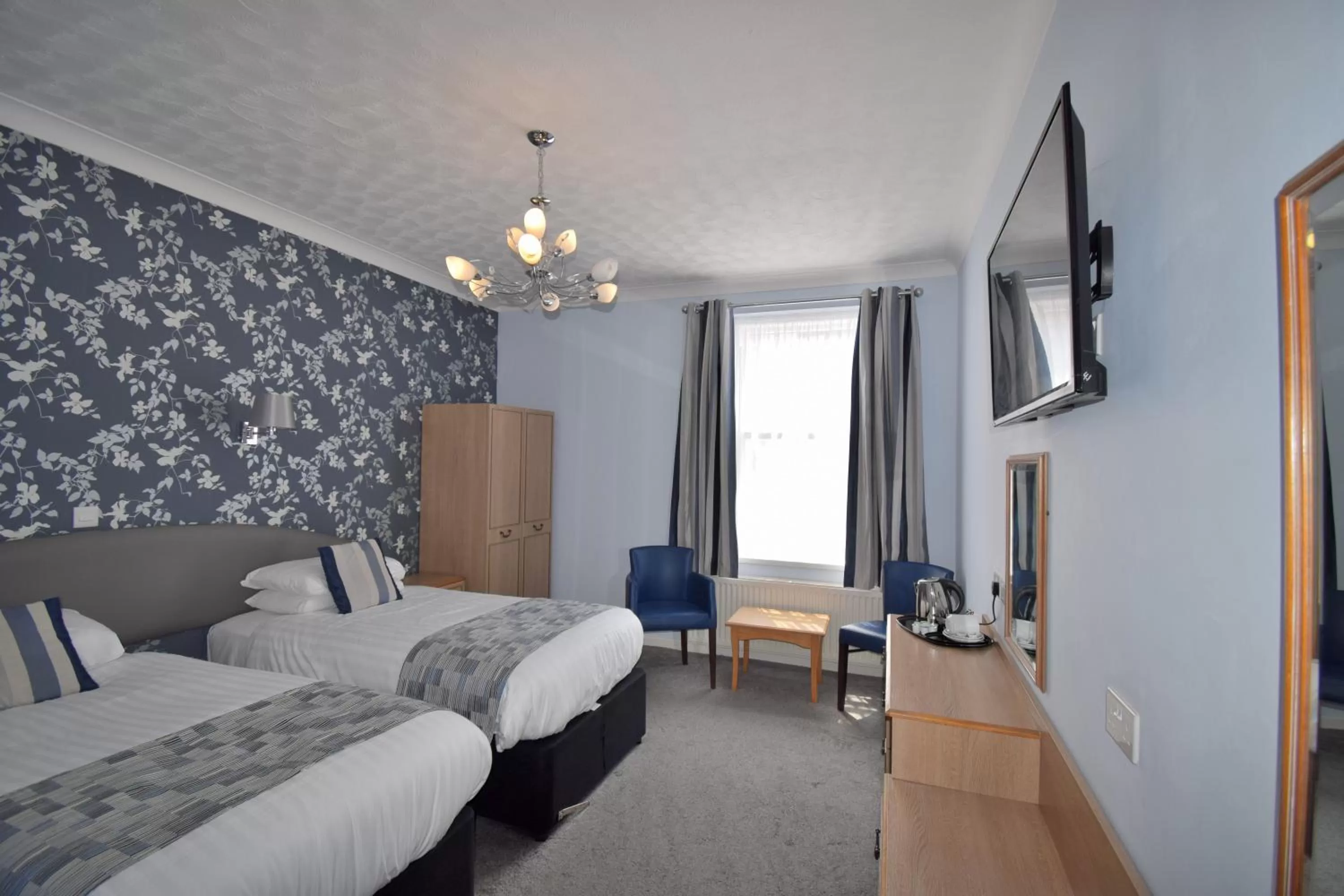 Bed in The Babbacombe Hotel