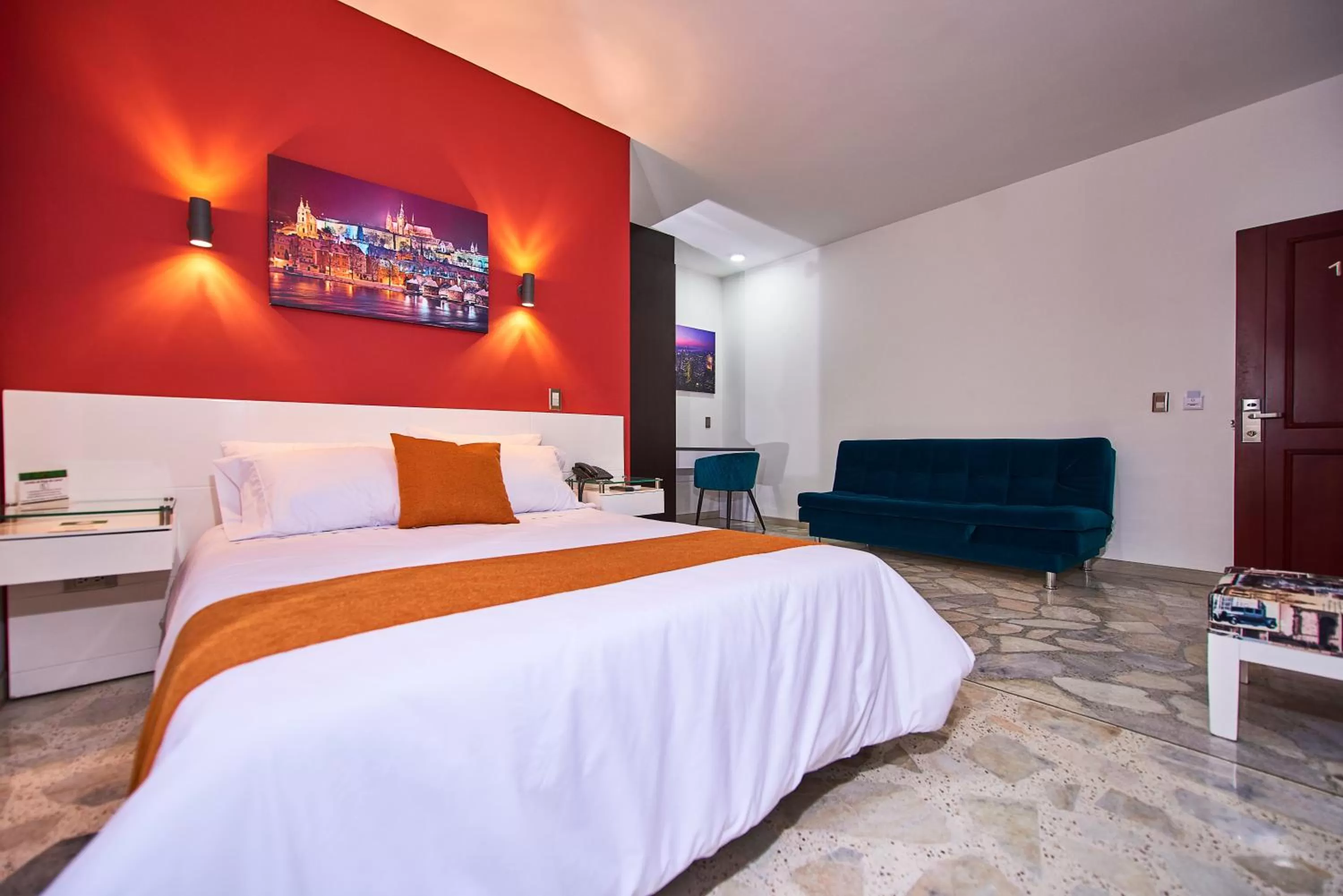 Bed in Casa Esmeralda