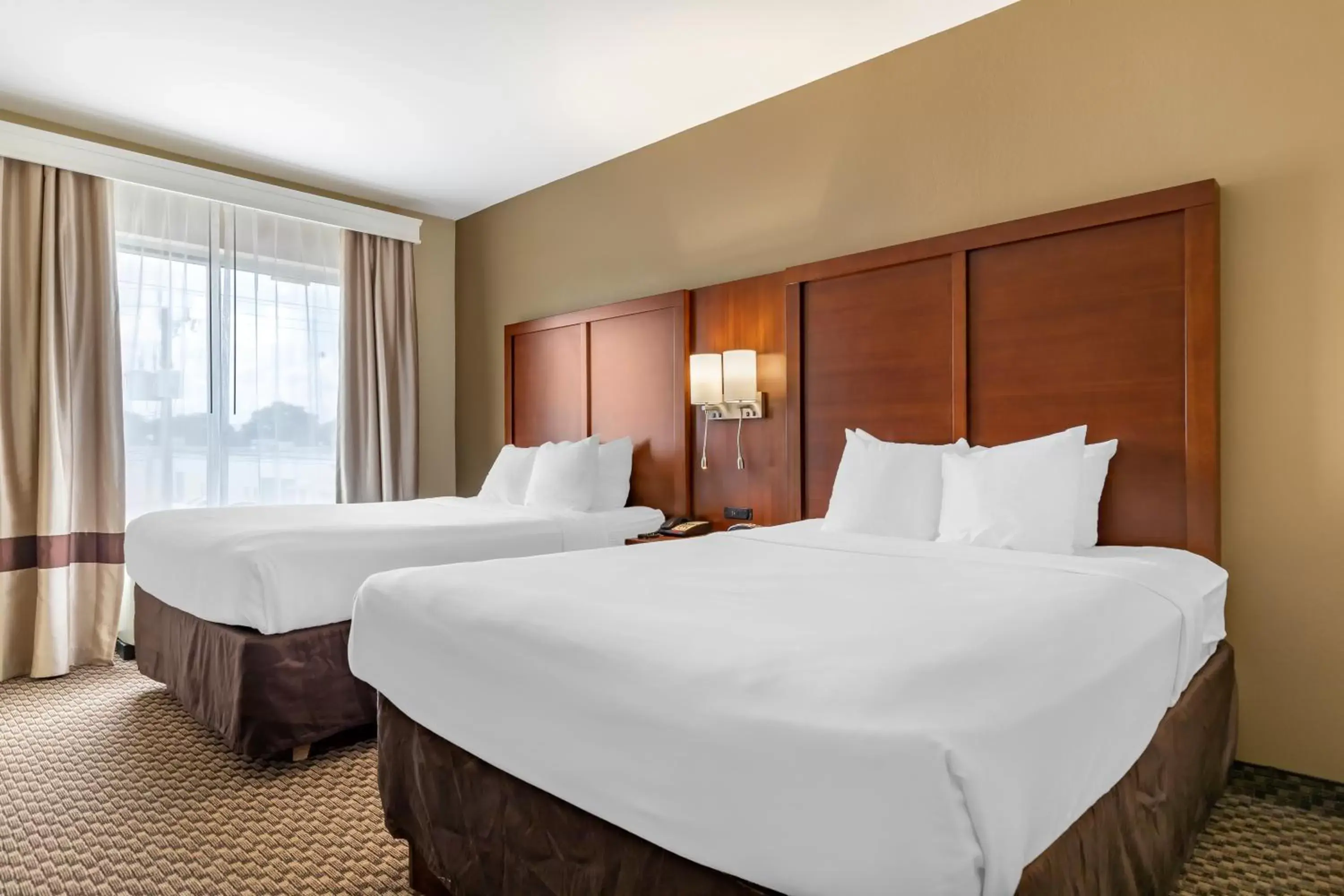 Queen Suite with Two Queen Beds - Accessible/Non-Smoking in Comfort Suites Medical Center near Six Flags Queen Suite with Two Queen Beds - Accessible/Non-Smoking in Comfort Suites Medical Center near Six Flags