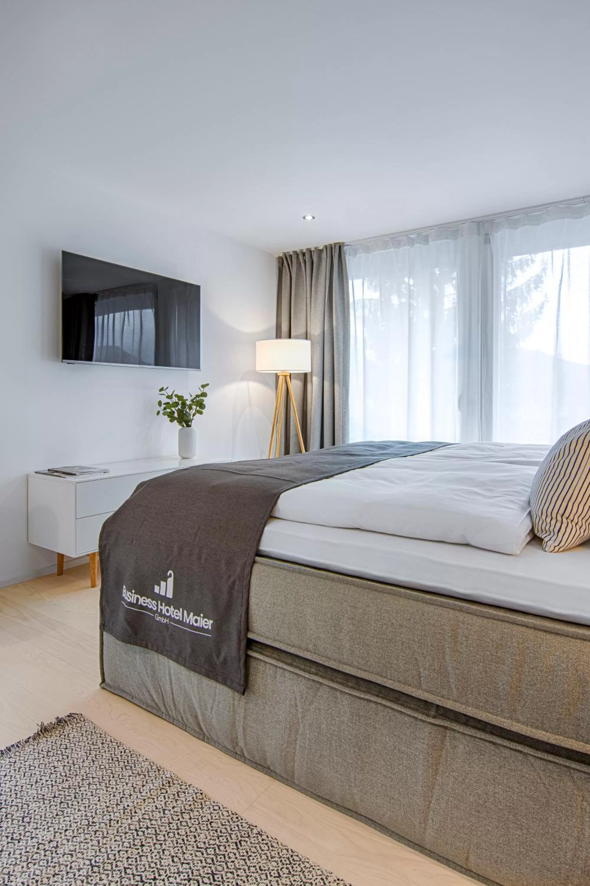 Bed in Business Hotel Maier - kontaktloser Check-in