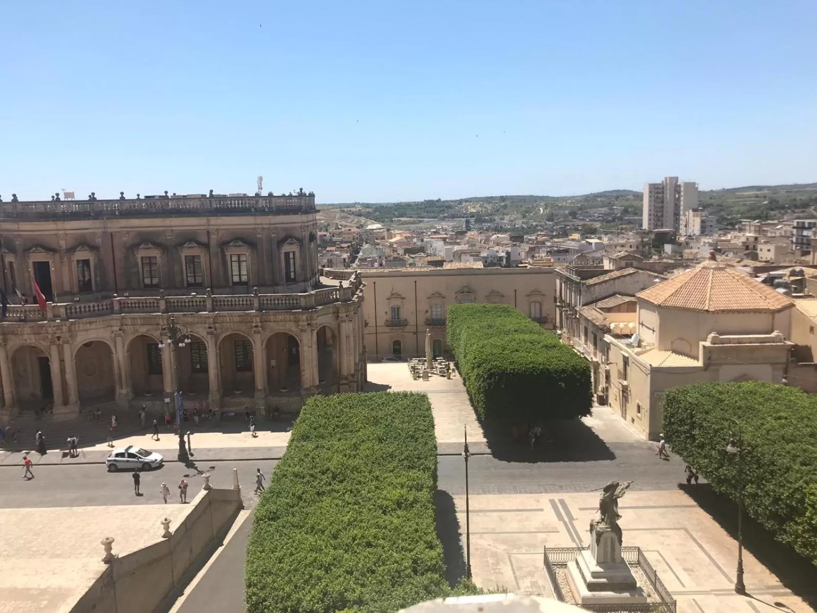 City view in Landolina Palace Hotel