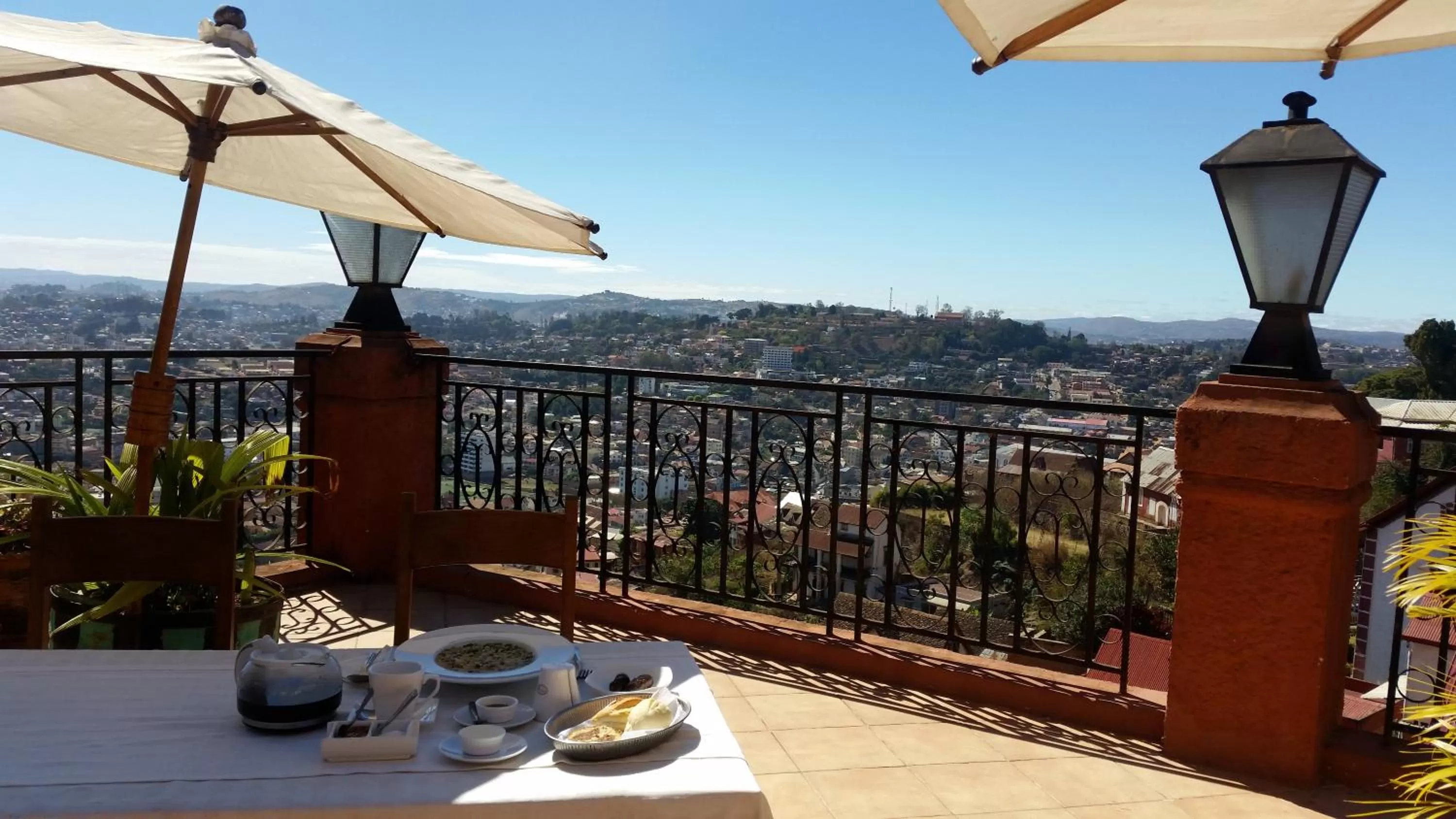 Patio, Balcony/Terrace in Relais De La Haute Ville Tana