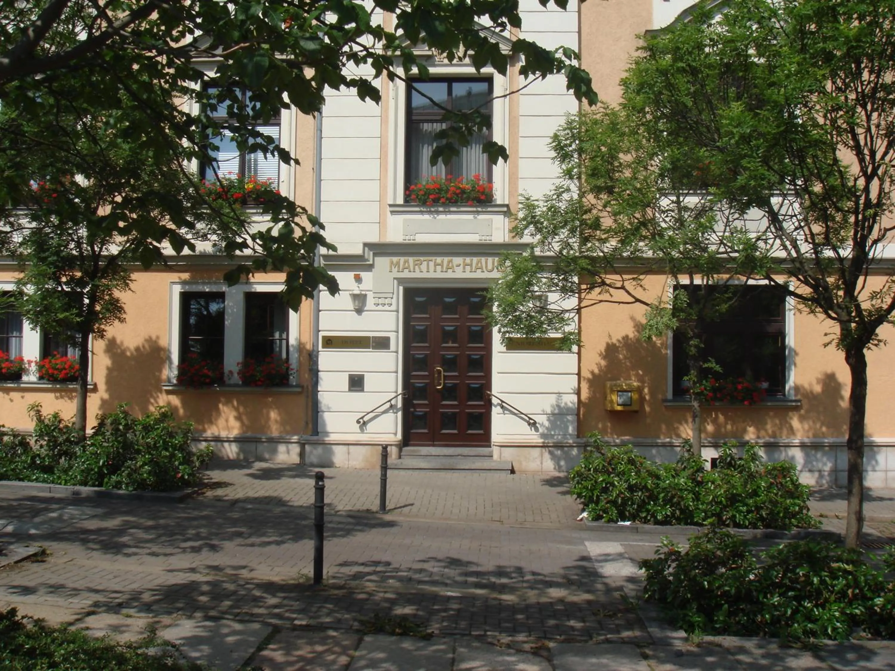 Facade/entrance in Hotel Marthahaus