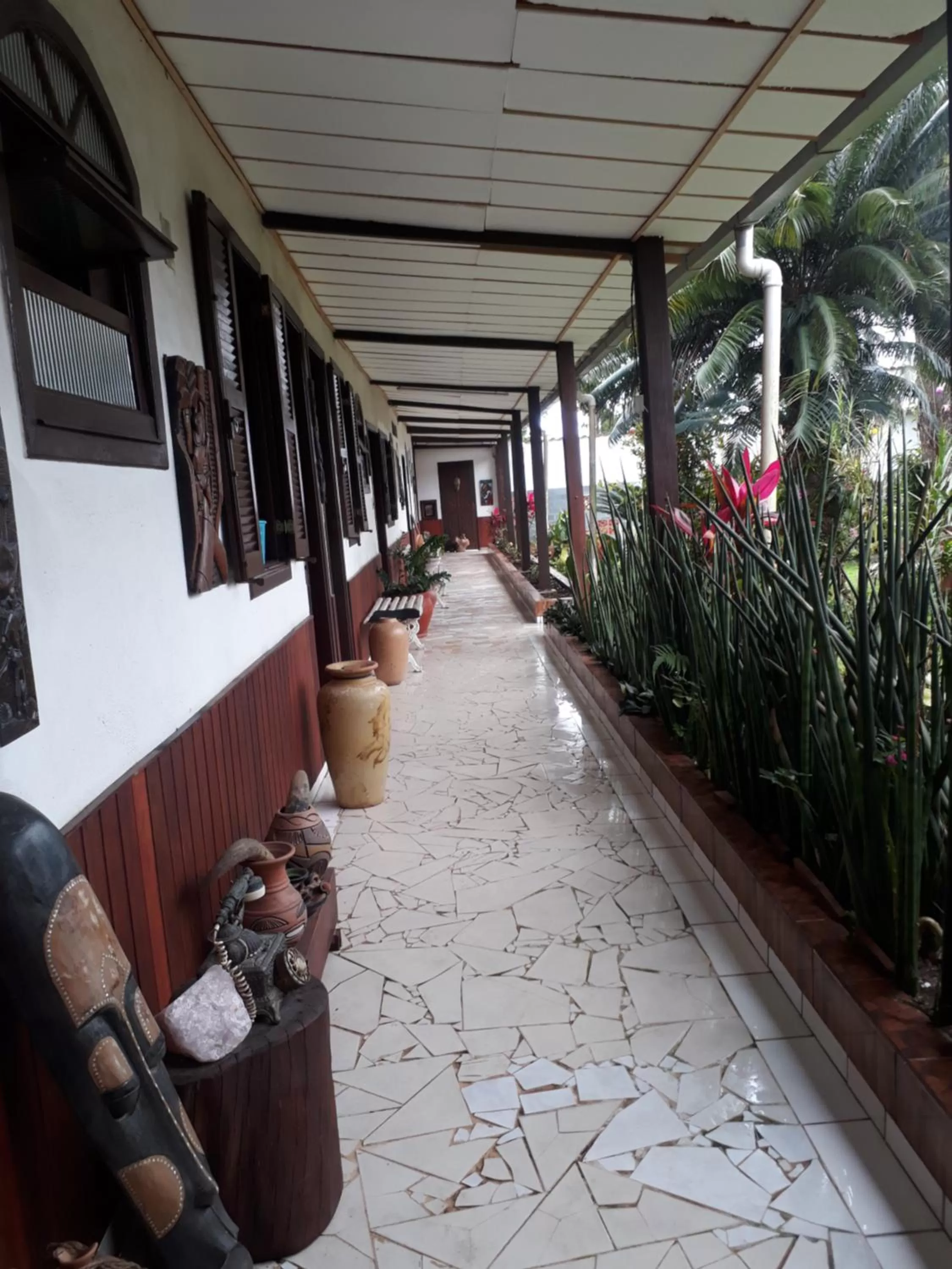 Patio in Cantinho da Geisa - suítes mobiliadas