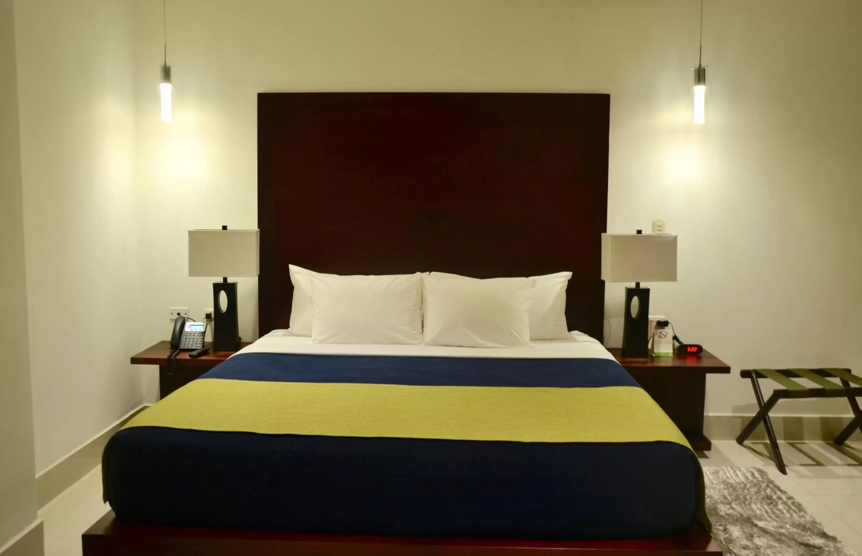 Bed in Hotel Agualcas