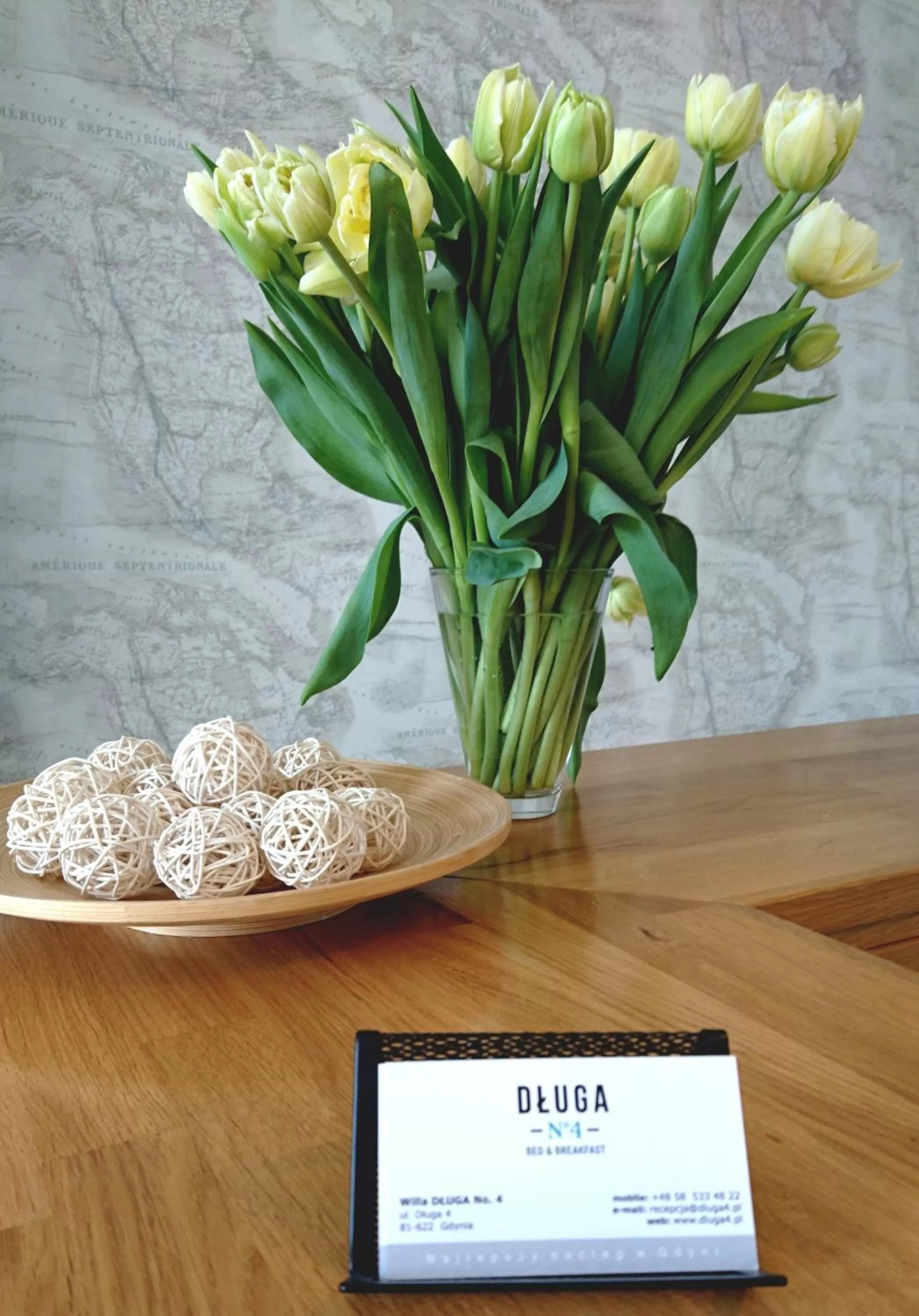 Decorative detail in Willa Długa No 4 Bed & Breakfast - Gdynia