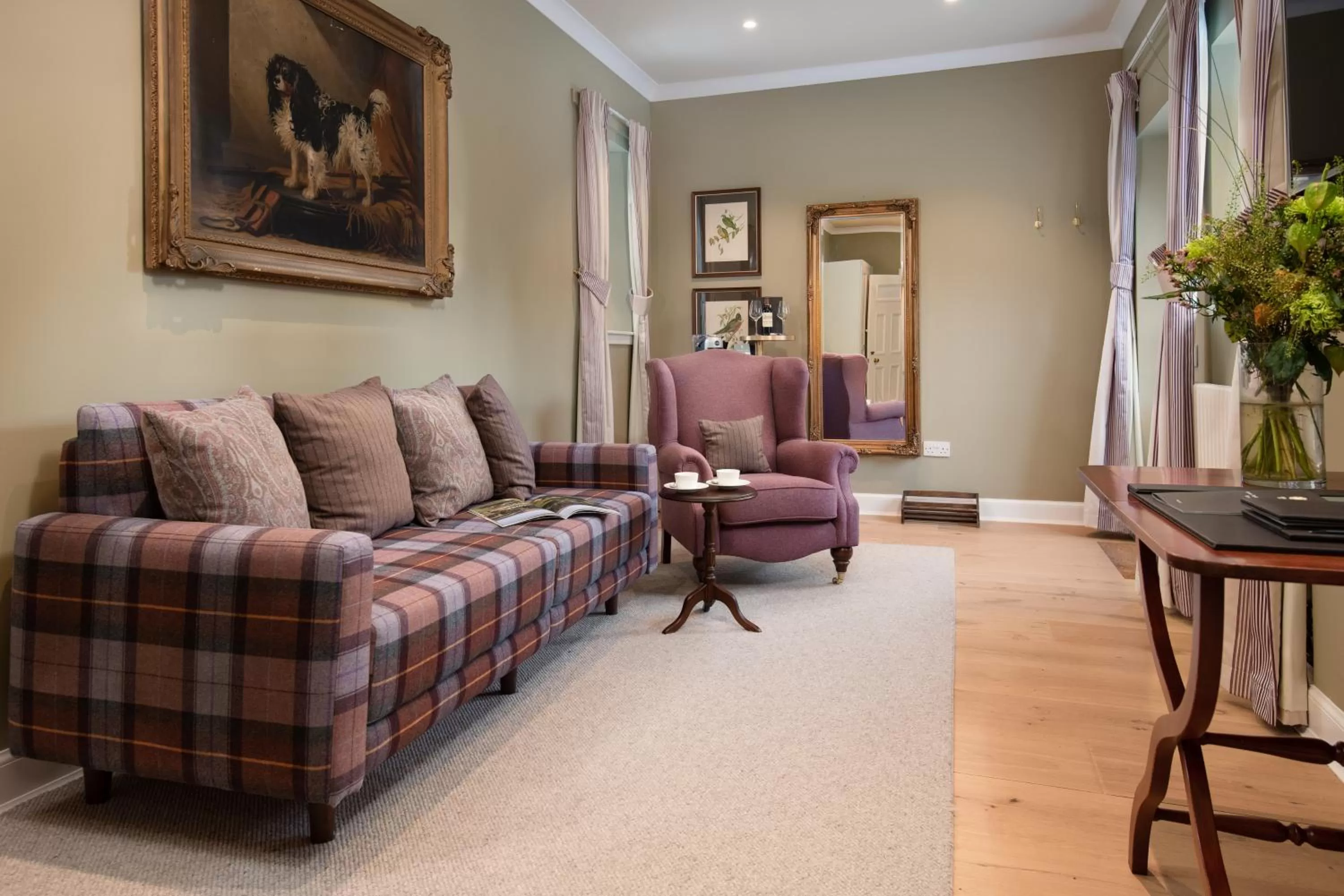 Seating area in SCHLOSS Roxburghe, part of Destination by Hyatt