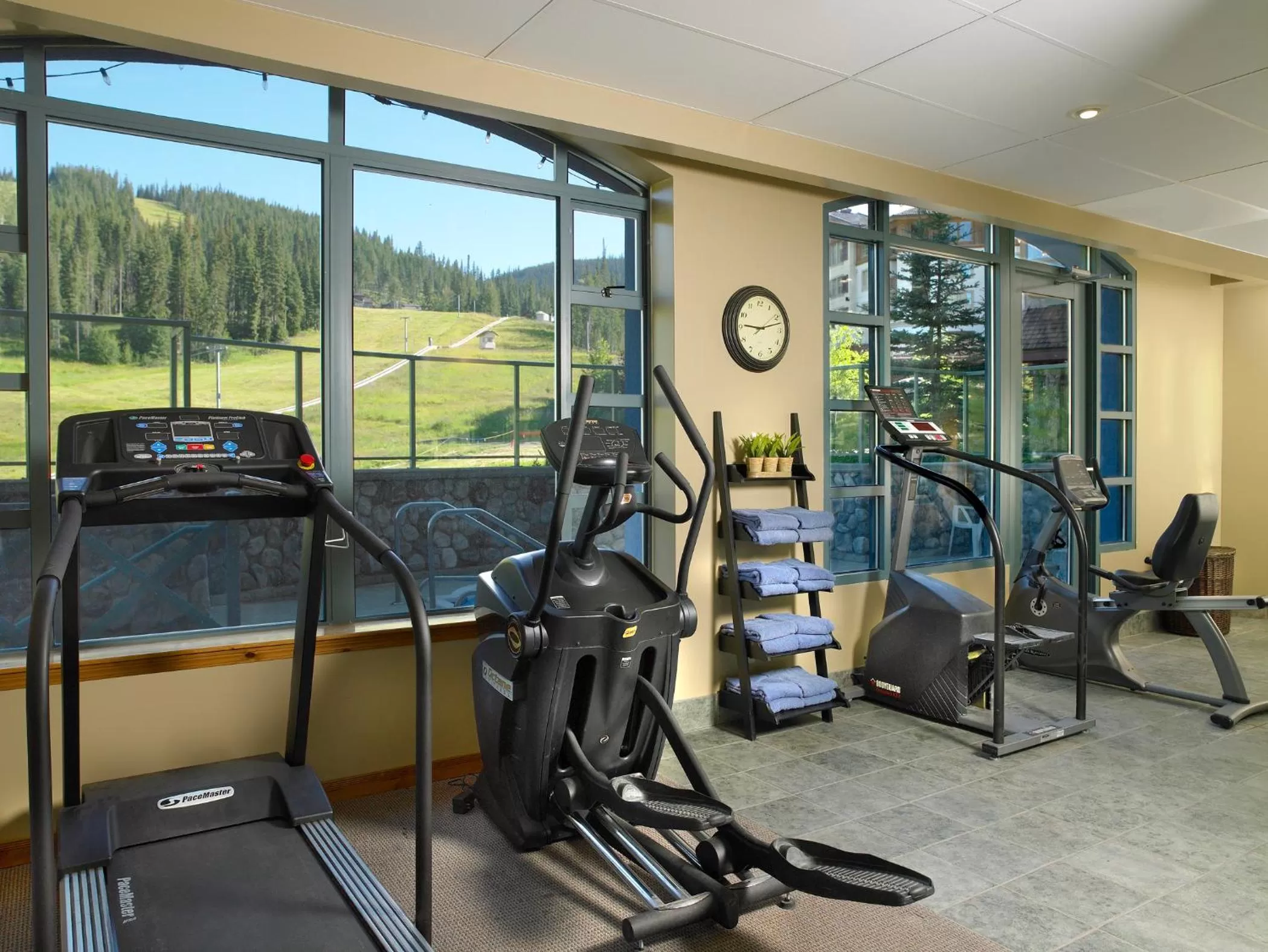 Fitness centre/facilities in Sundance Lodge
