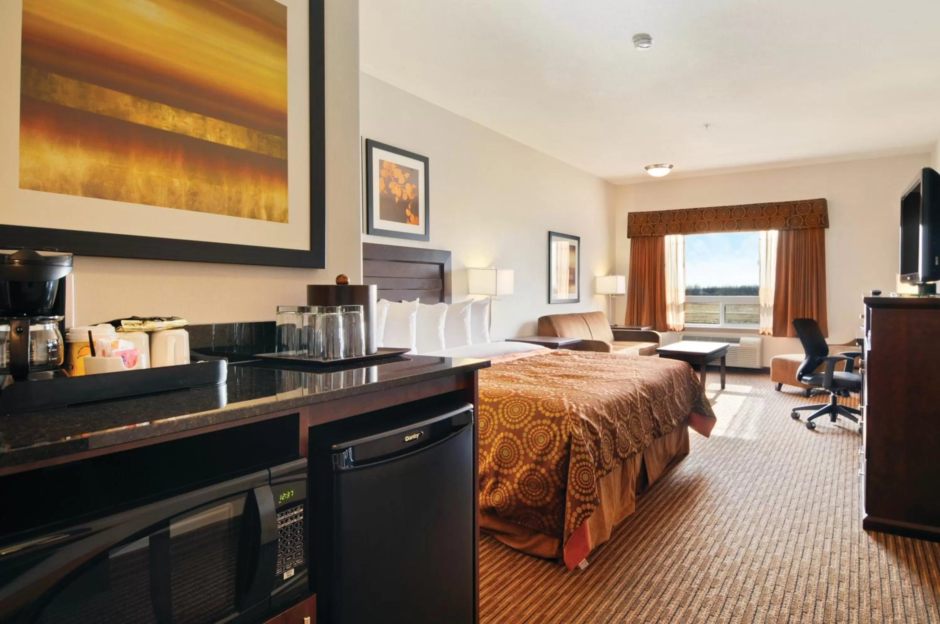 Bed in Canalta Hotel Humboldt