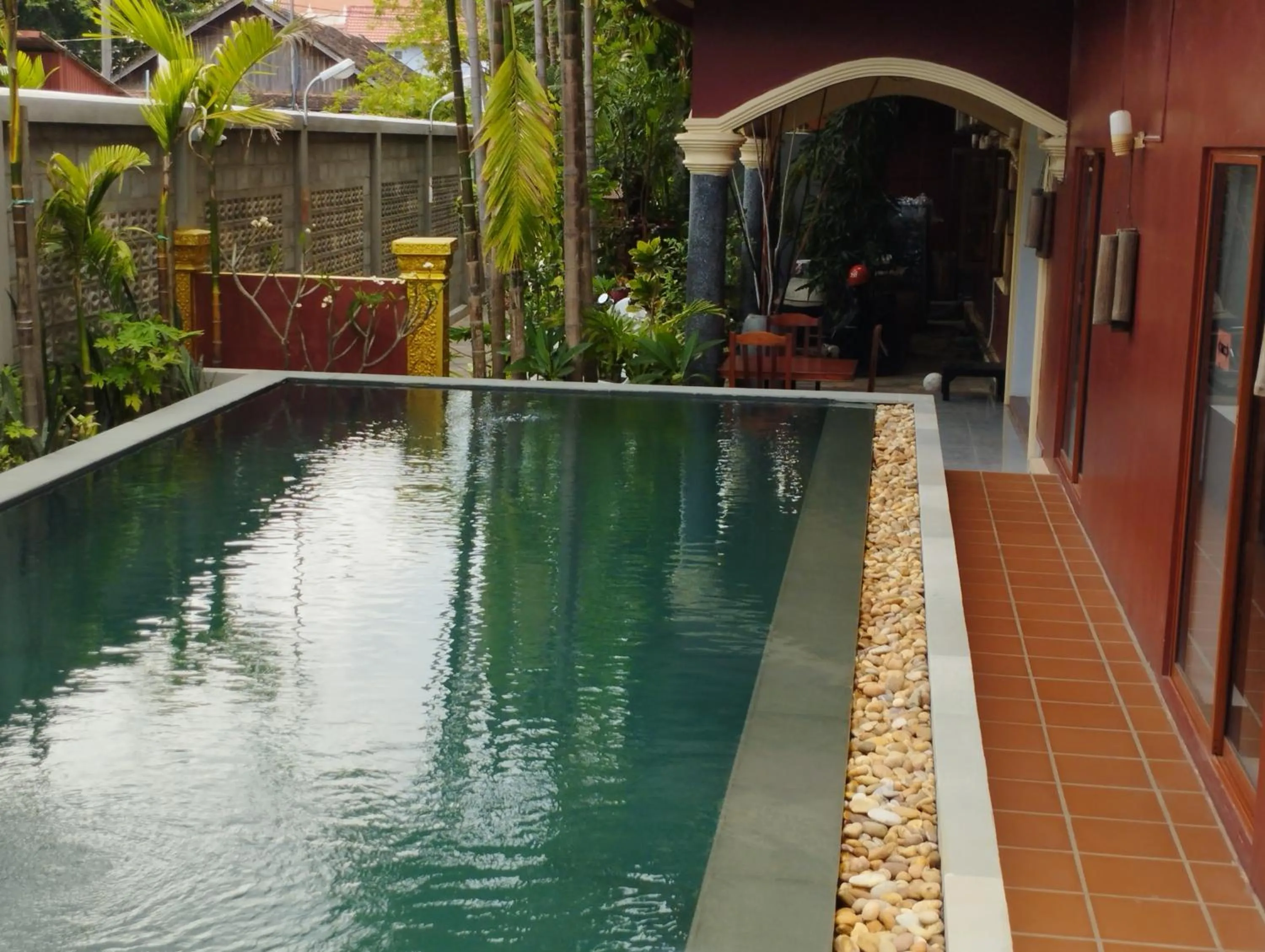 Swimming pool in Bou Savy Guesthouse