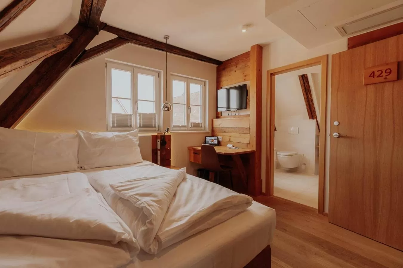 Bed in Altstadtmittehotel Sonne