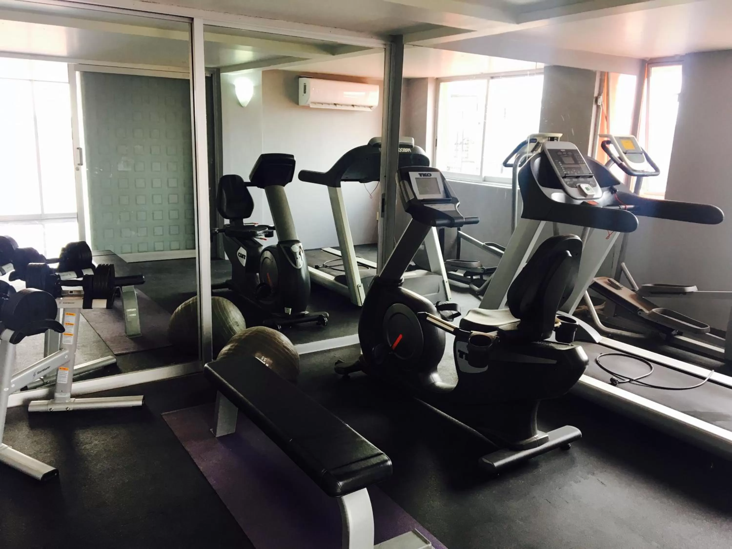 Fitness centre/facilities in Hotel Celta