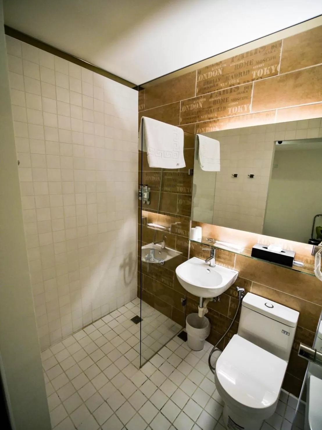 Shower in King Wow Inn