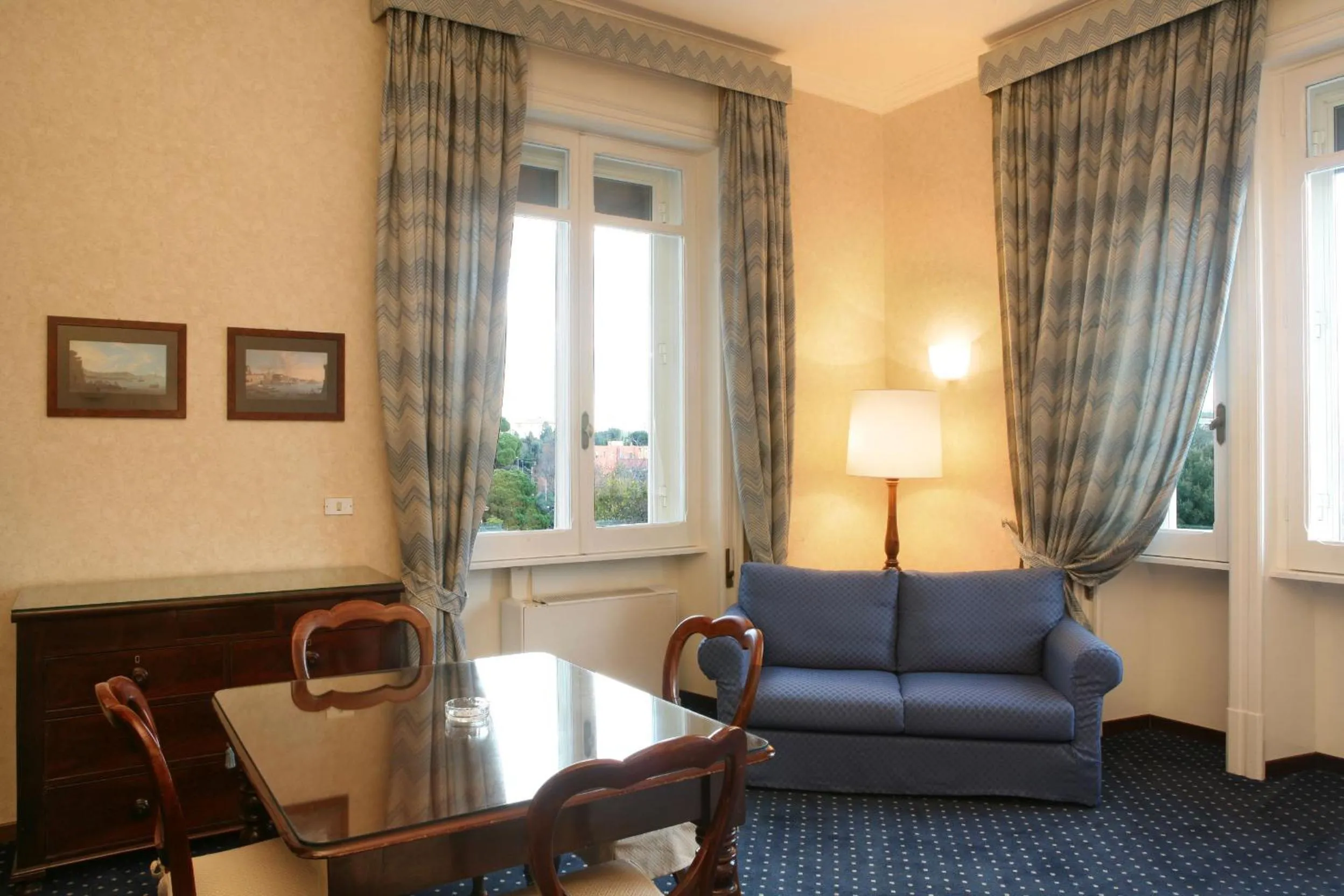 Living room in Aldrovandi Residence City Suites