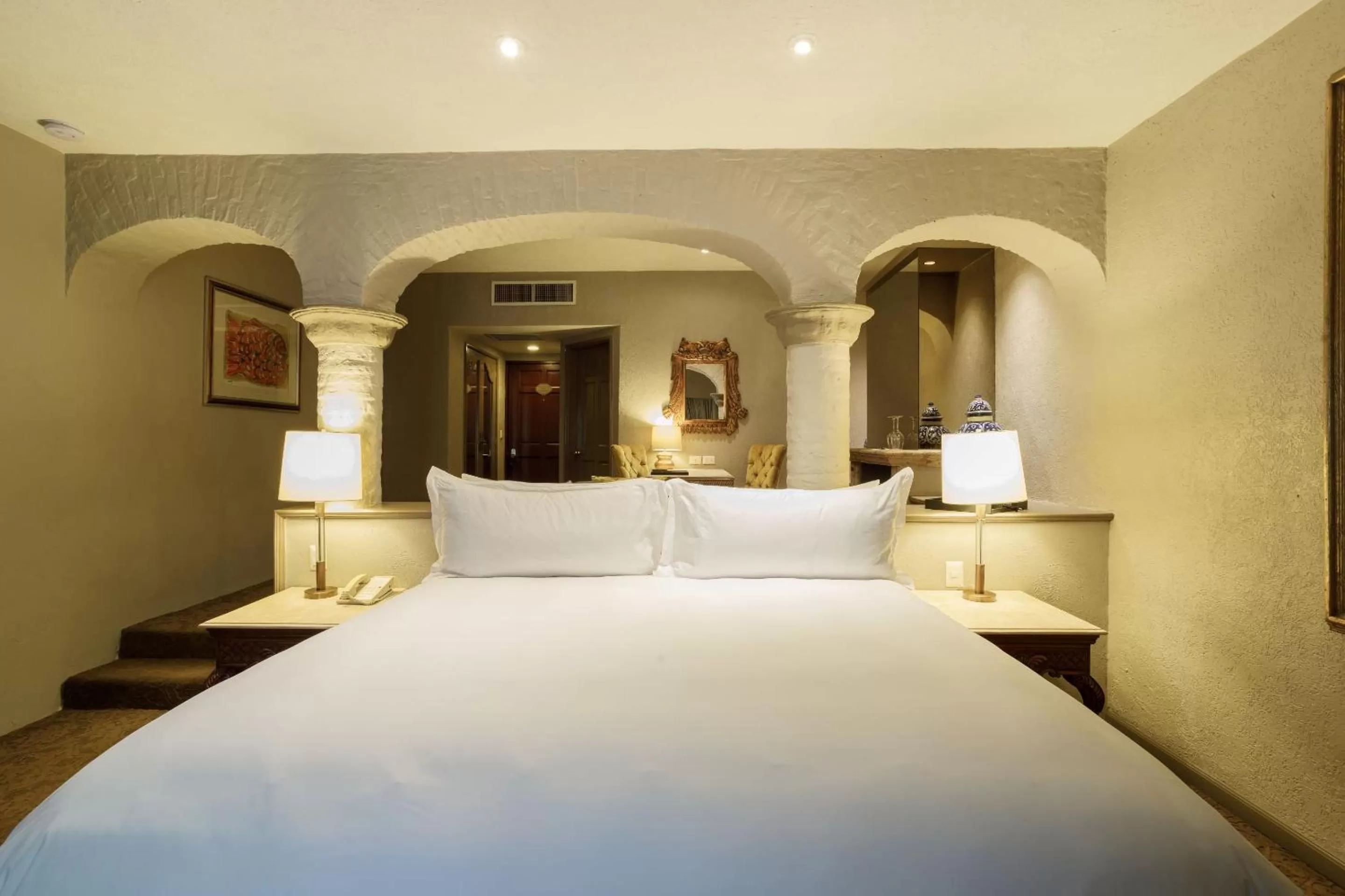 Bedroom, Bed in Quinta Real Guadalajara