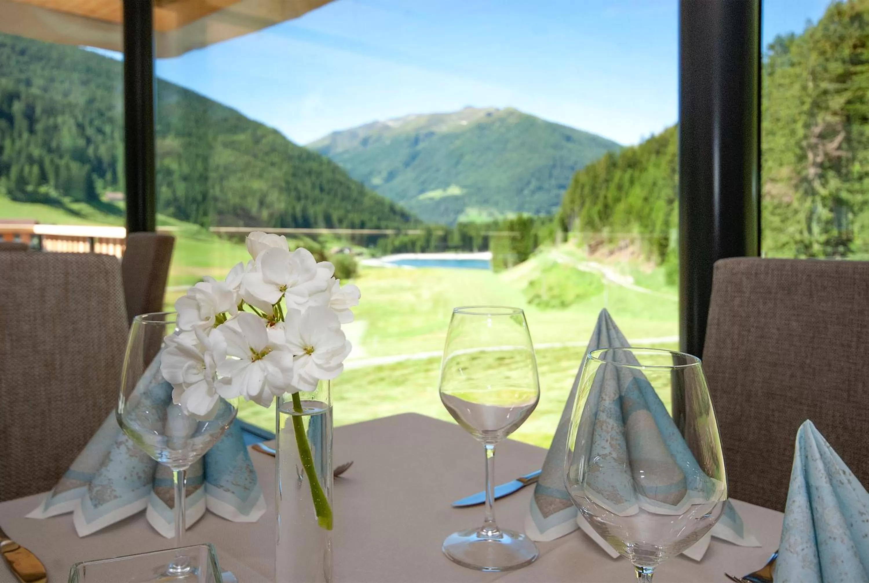 Swimming pool in Gasthof Rabenstein