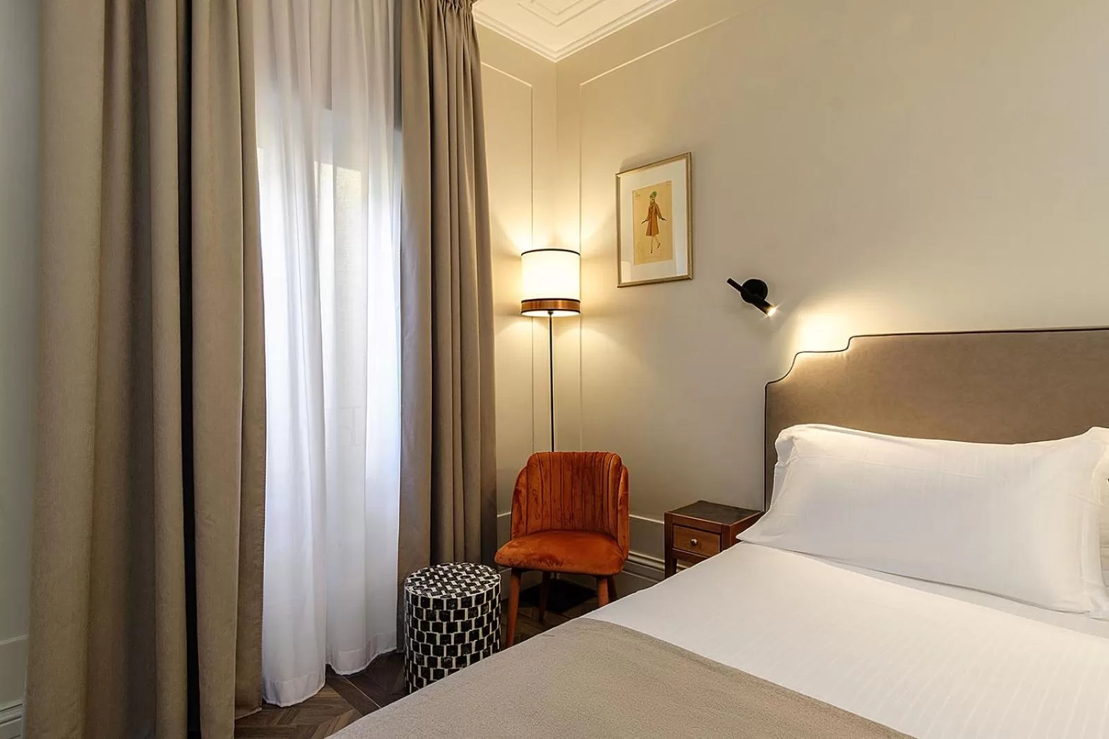 Bed in Hotel Smeraldo