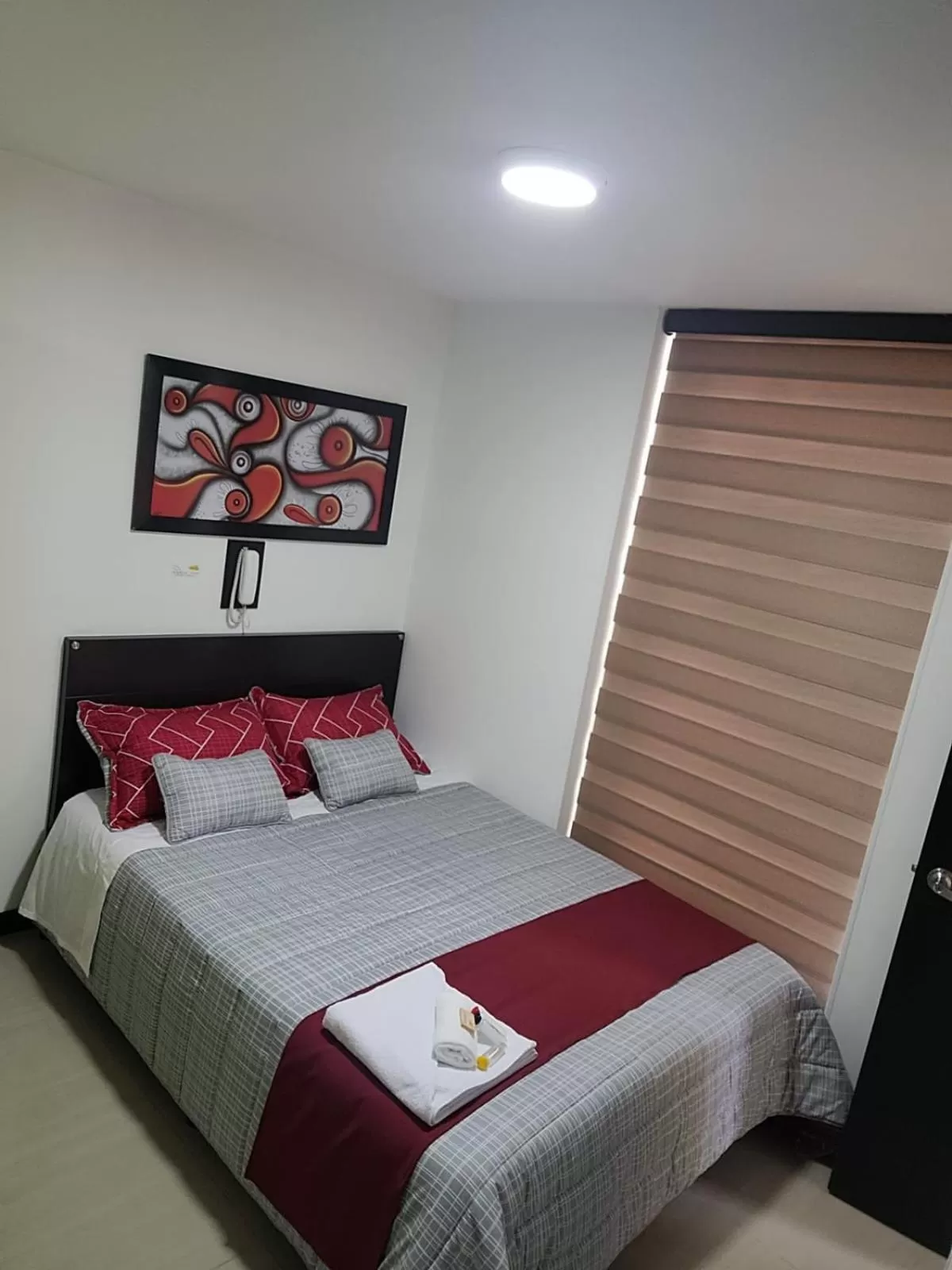 Bed in Hotel Naisca 47