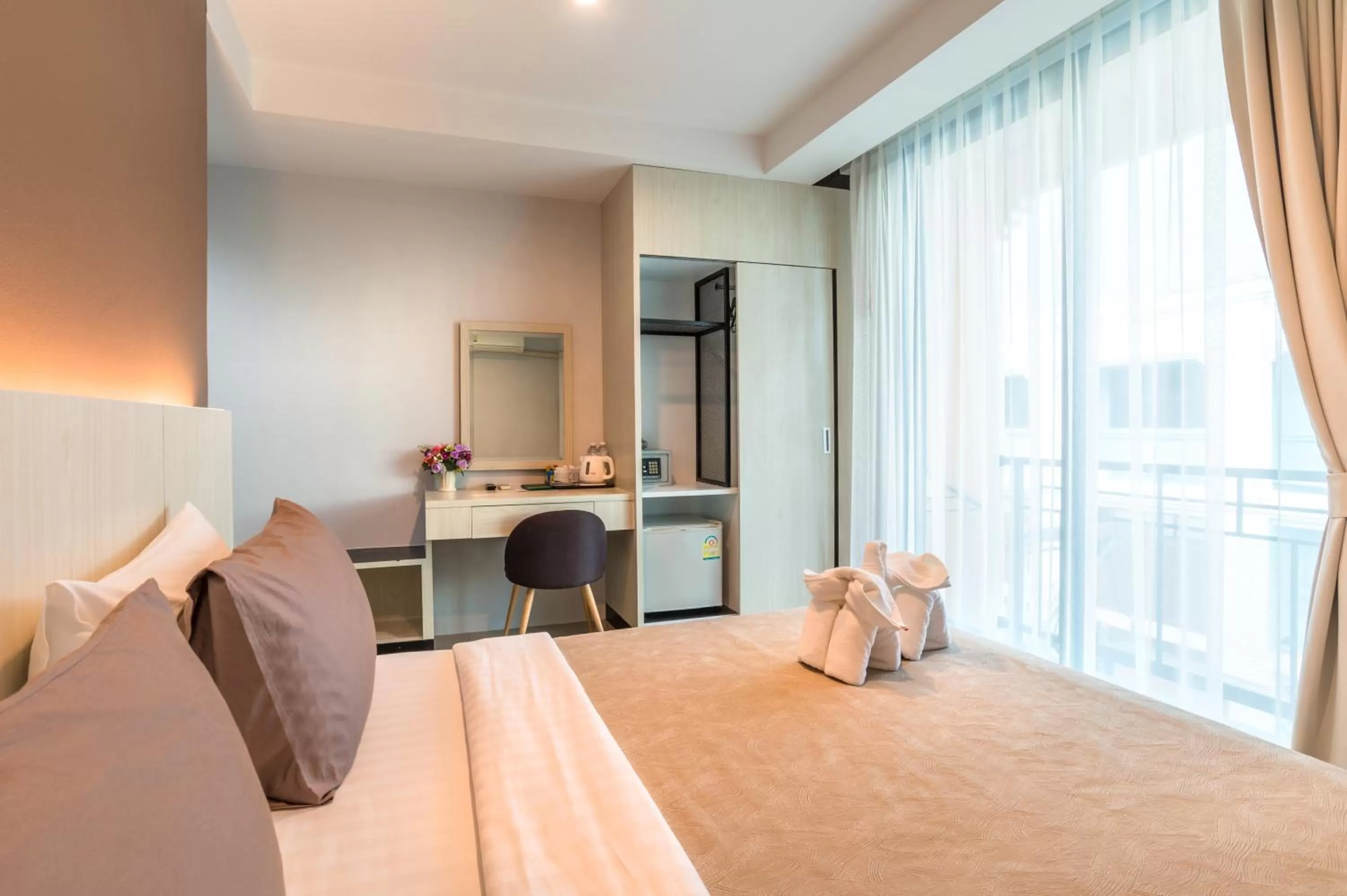 Bed in Lada Krabi Residence Hotel - SHA Plus