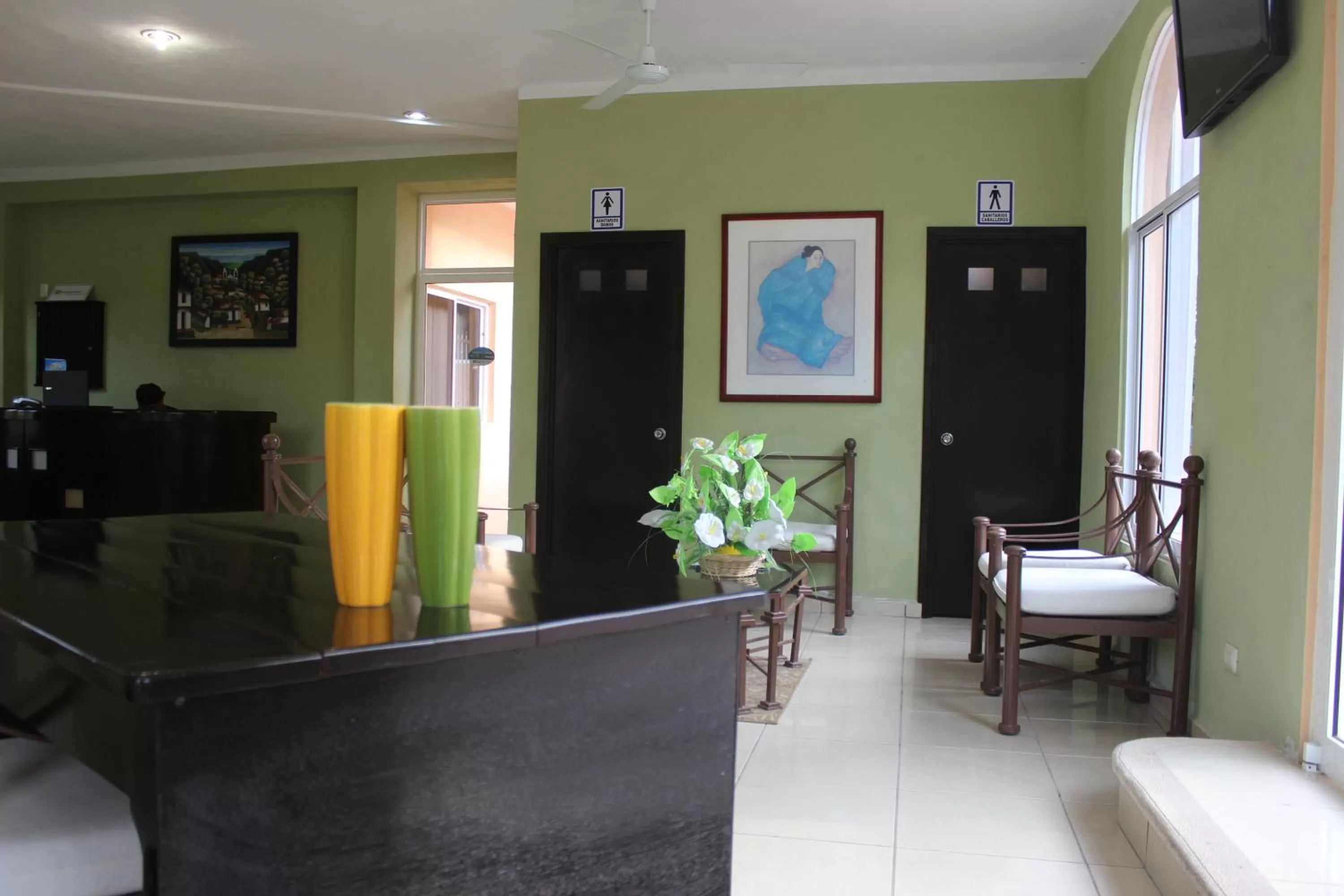 Lobby or reception in Hotel Turquesa Maya