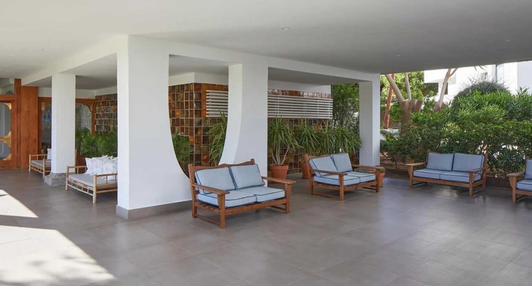 Lobby or reception in Hotel Tres Torres