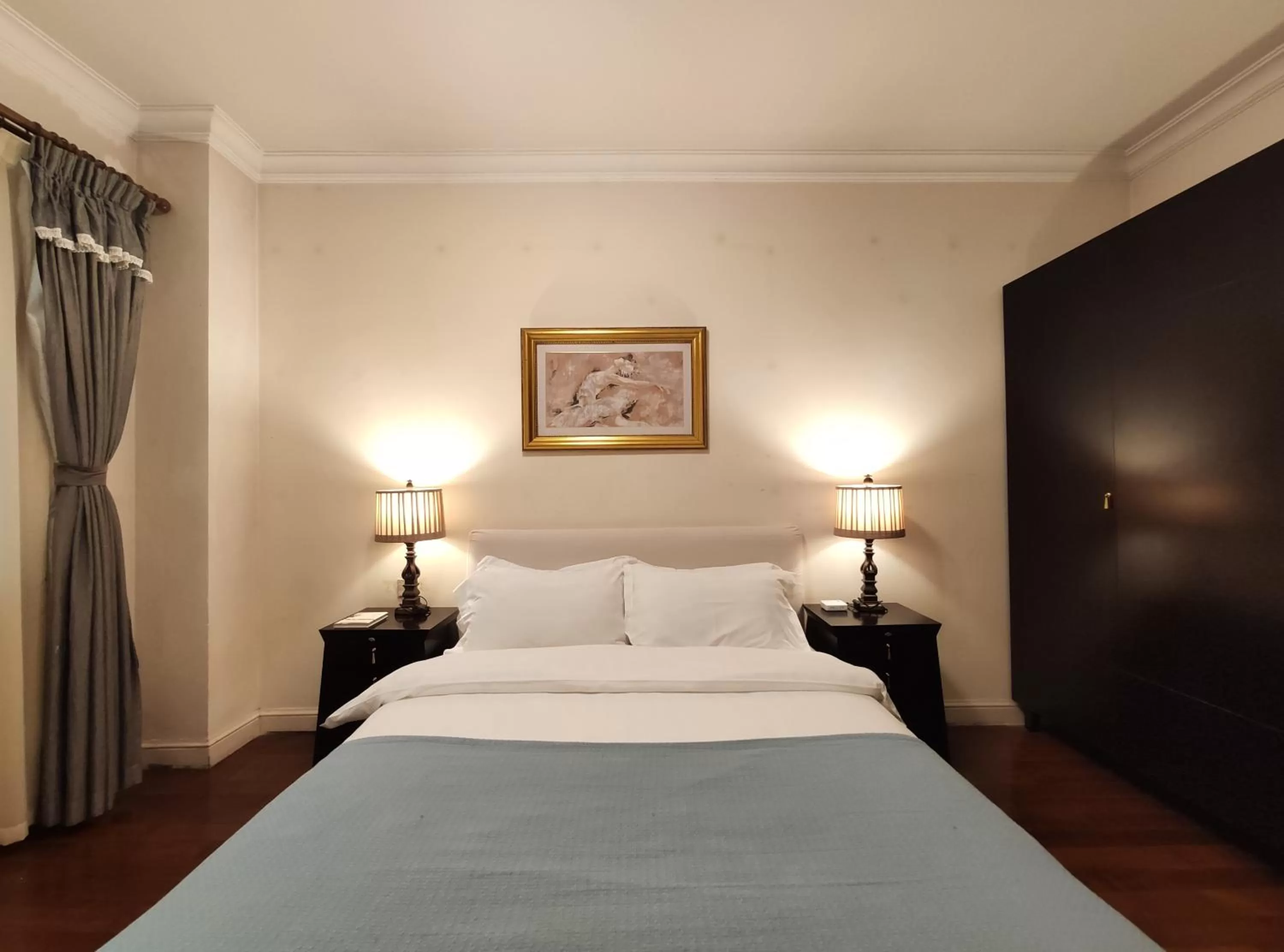 Bed in Ladoll Service Apartments