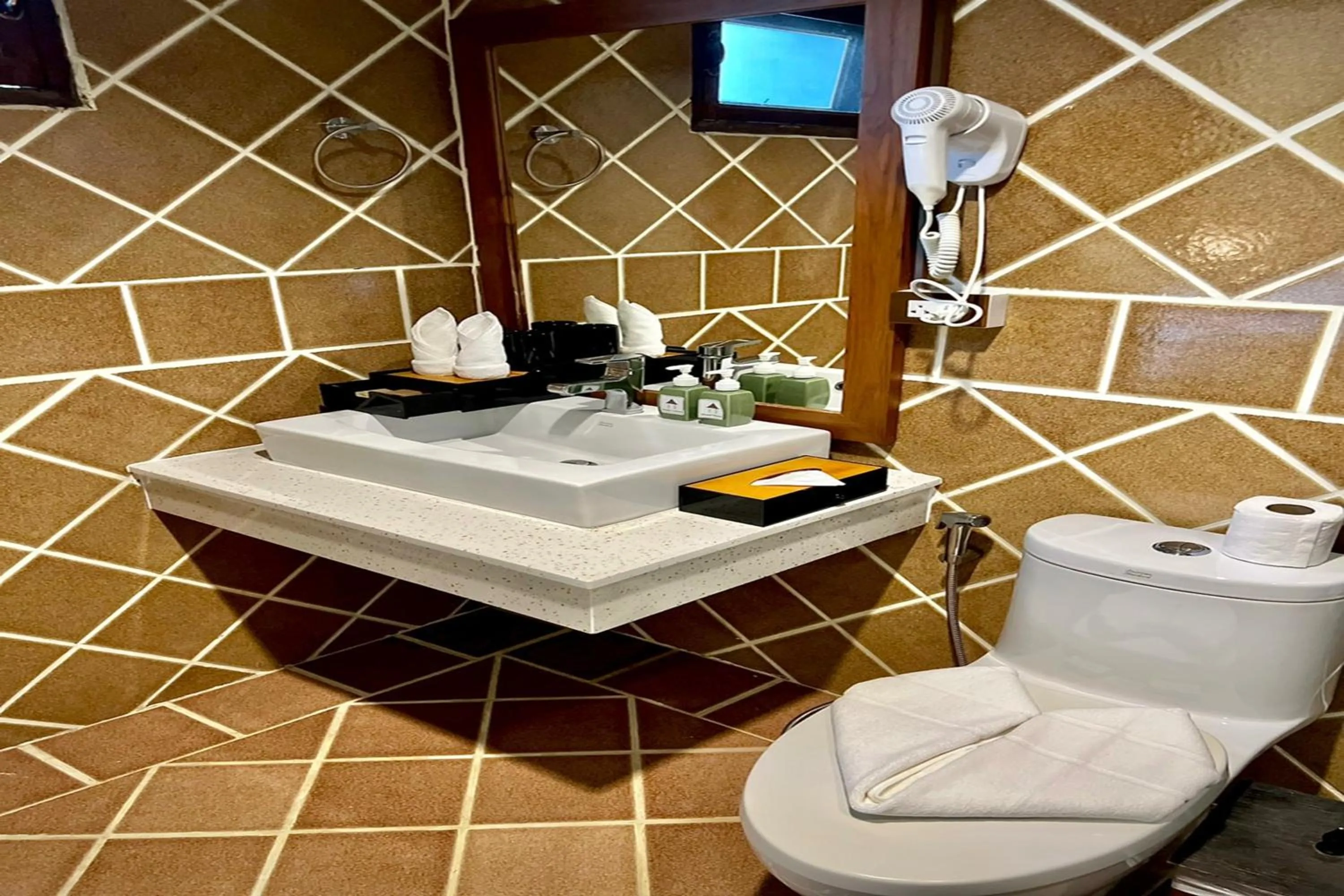 Bathroom in Na Mantra Resort