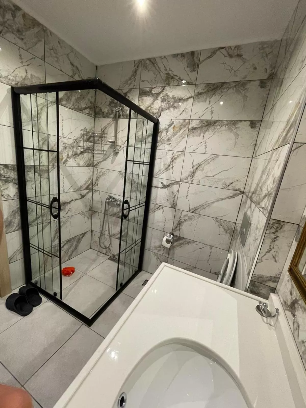 Shower, Bathroom in Yılmaz Suit Apartments