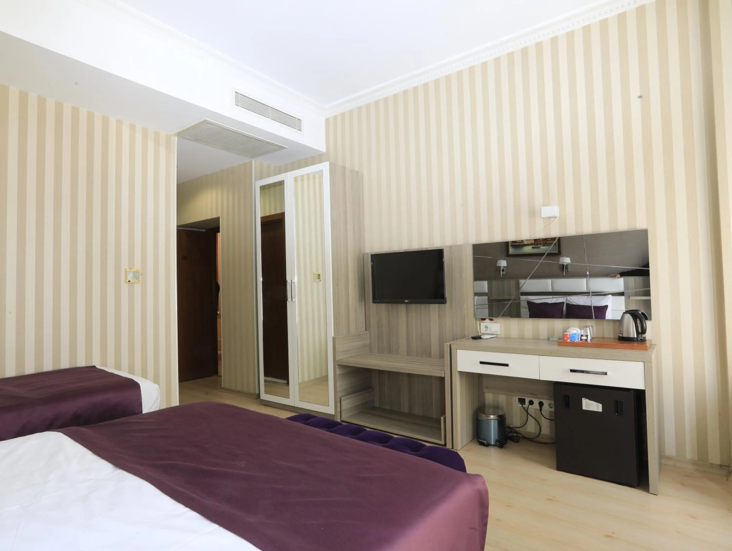 Bed in Nil Hotel İstanbul City Center