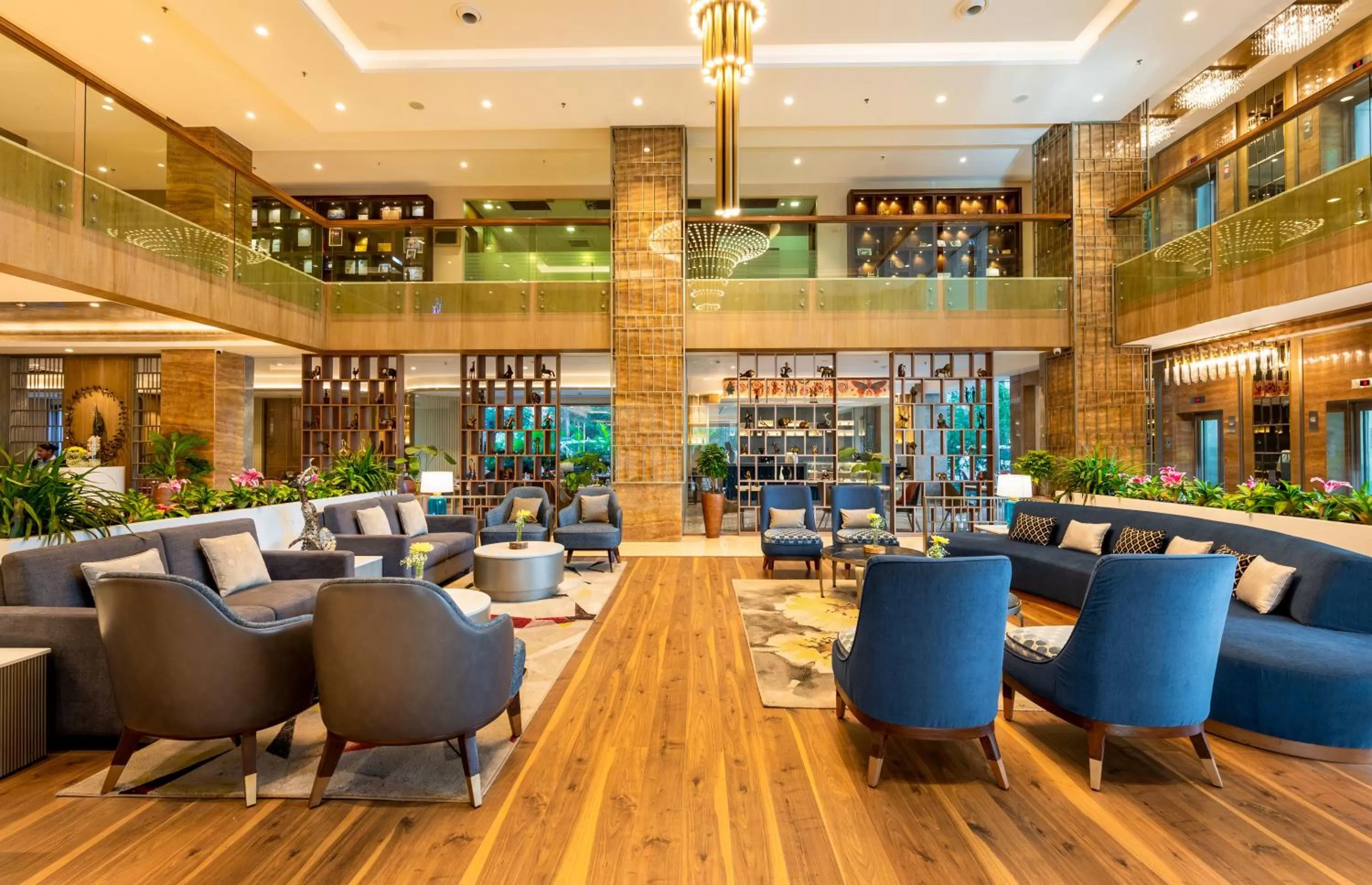 Lobby or reception in Express Inn The Business Luxury Hotel