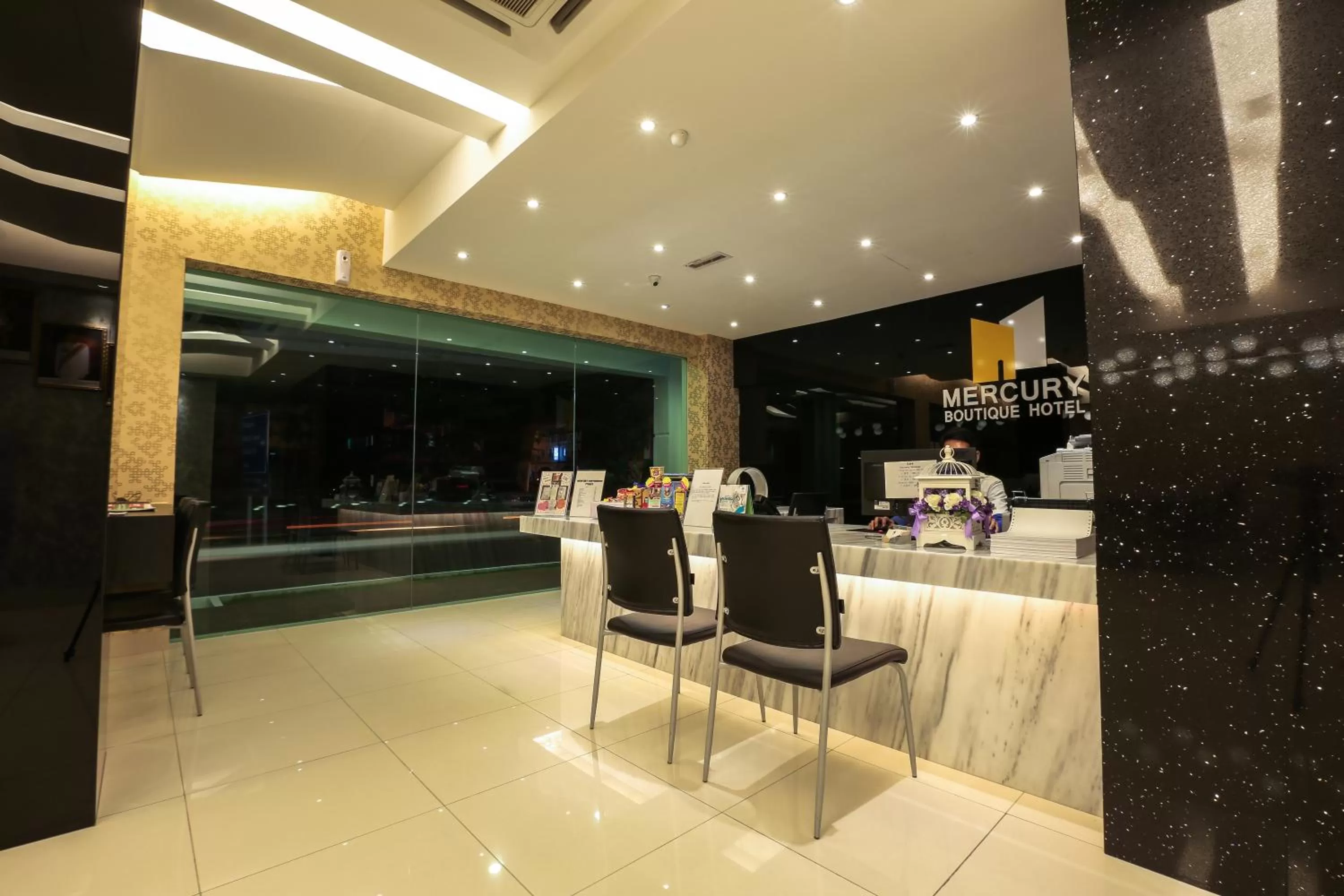Lobby or reception in Mercury Boutique Hotel