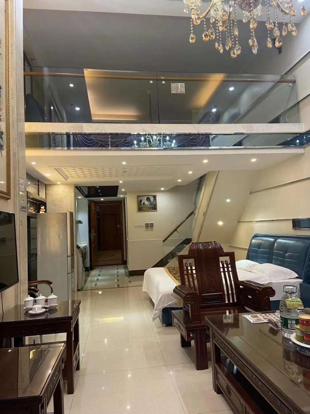 Living room in Guangzhou Hakka Apartment Beijing Road