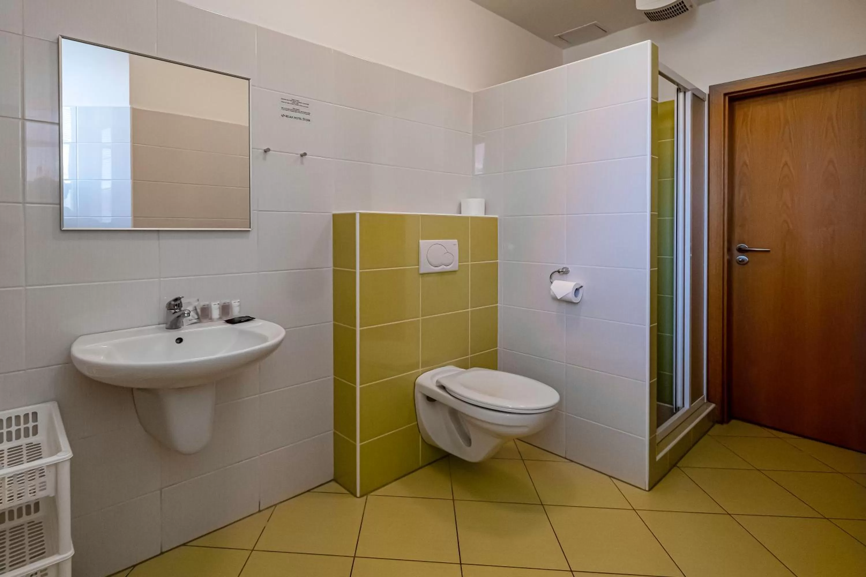 Bathroom in Relax Hotel Stork