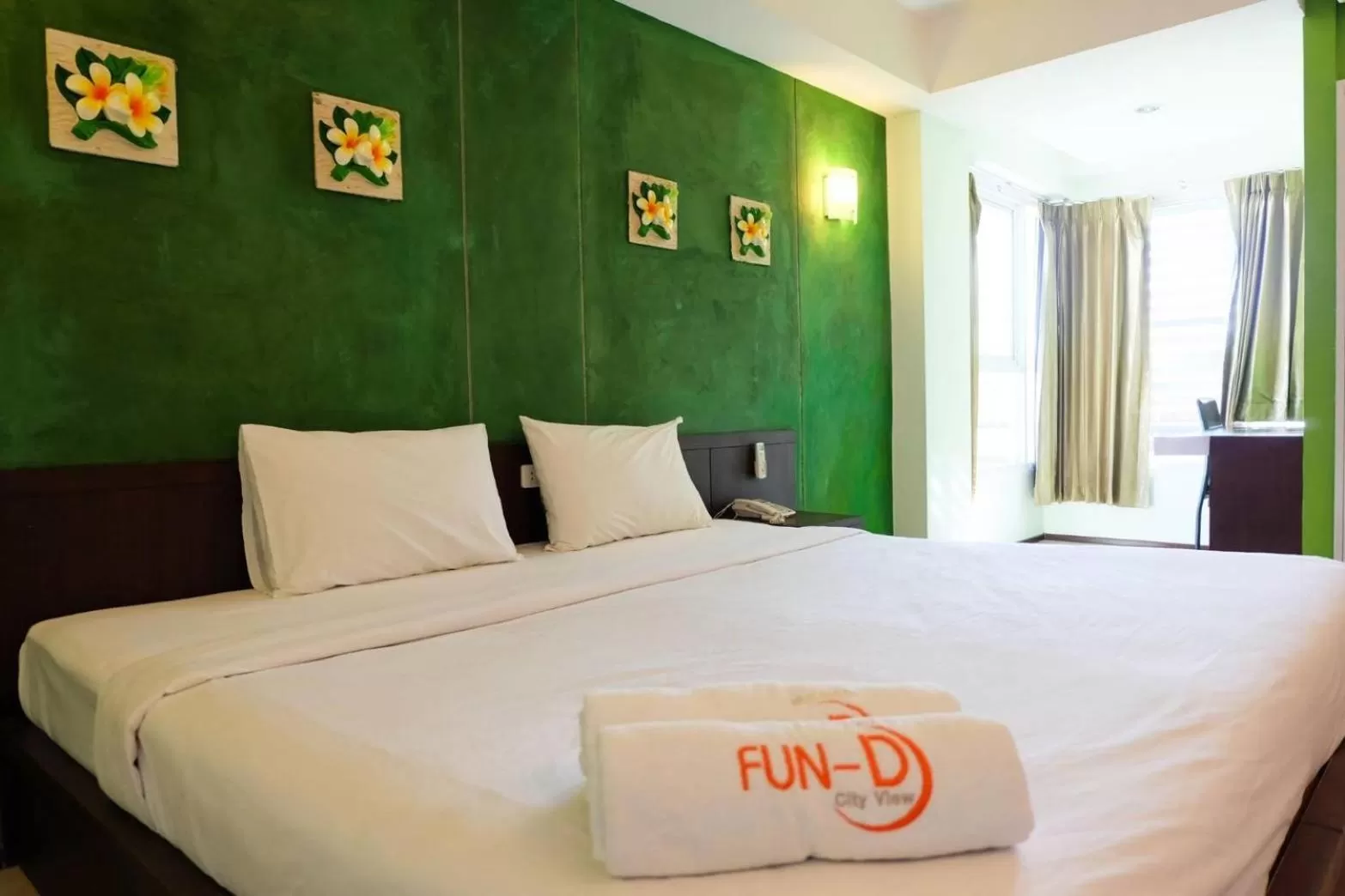 Bedroom, Bed in Fun-D City View SHA Plus