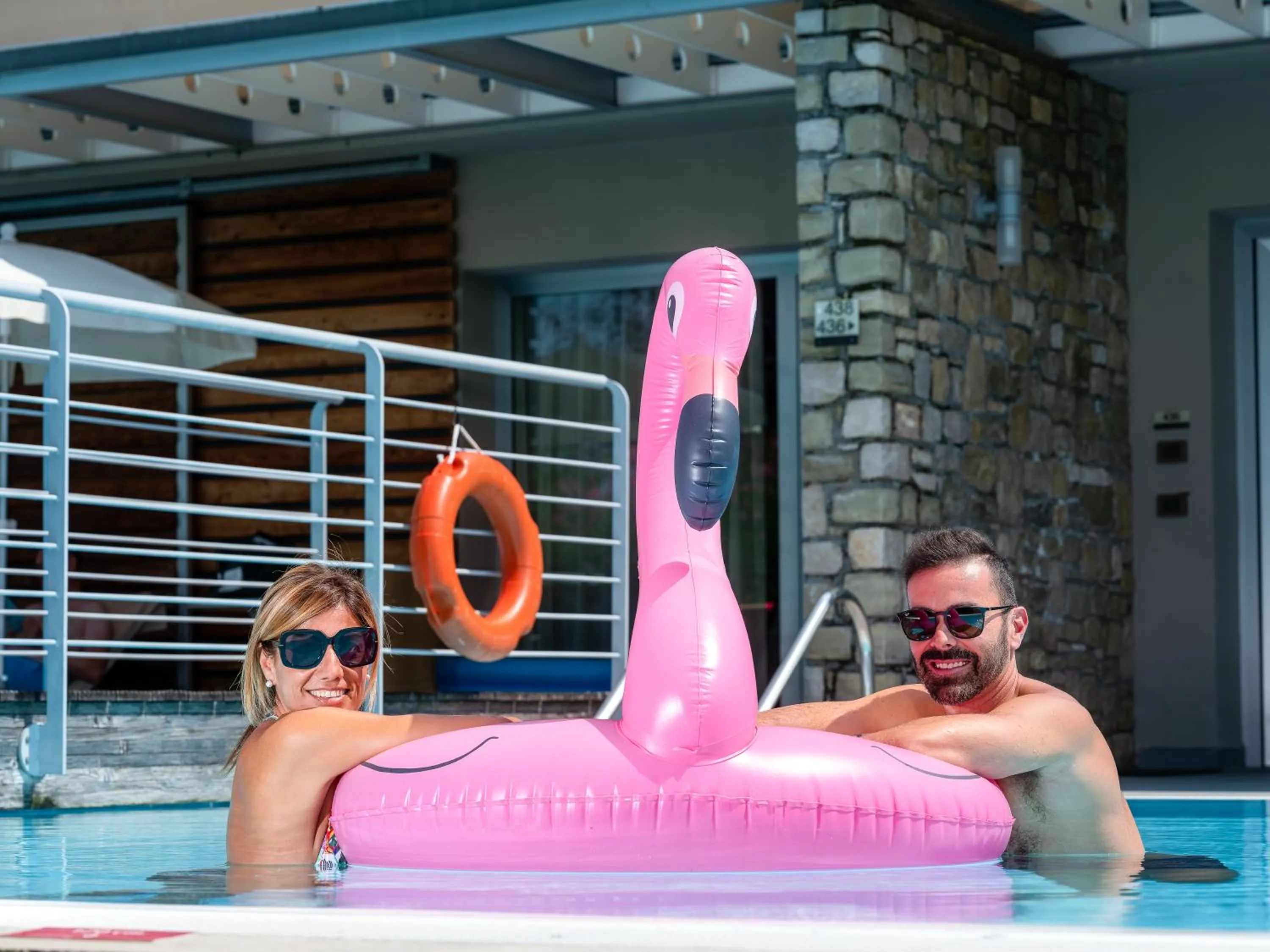 Swimming pool in Parc Hotel Germano Suites & Apartments