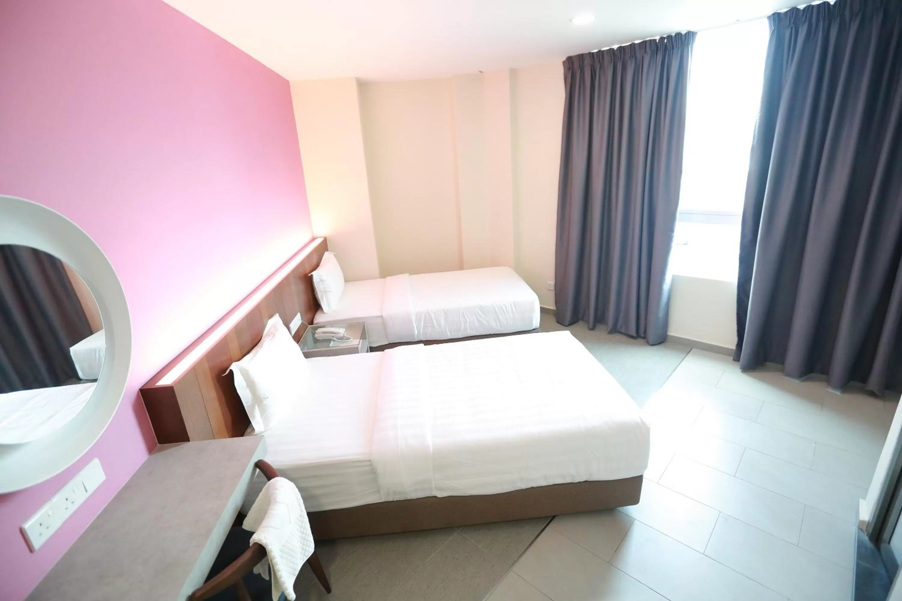 Bed in Pantai Regal Hotel