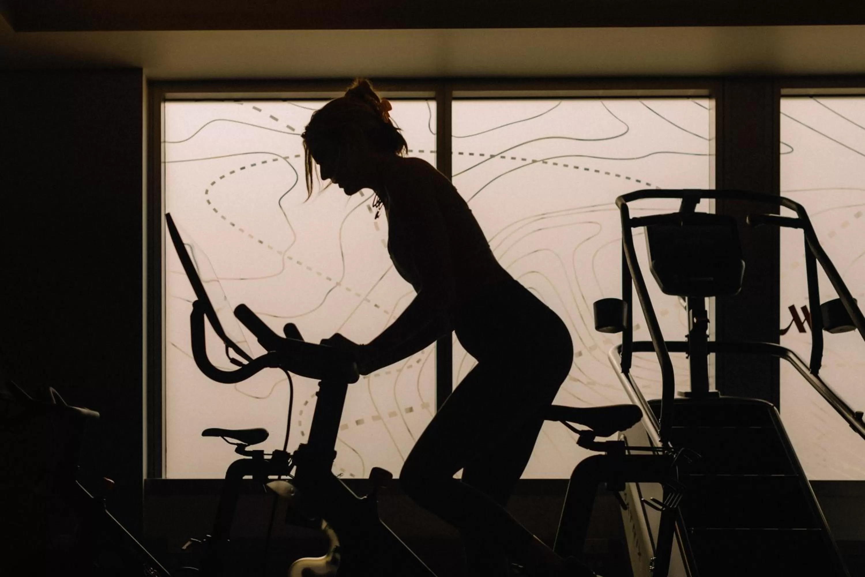 Fitness centre/facilities in San Jose Marriott