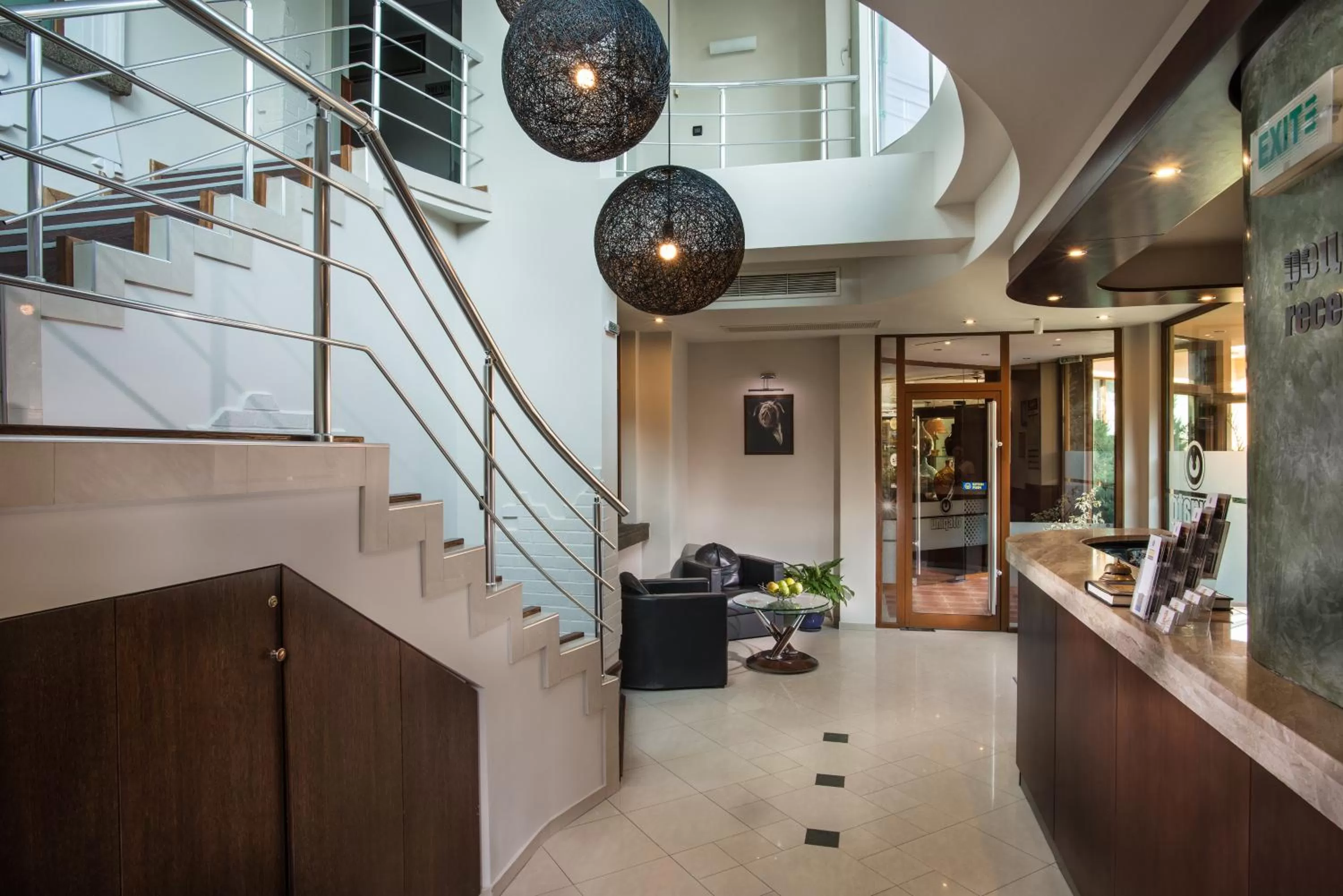 Lobby or reception in Uniqato Hotel