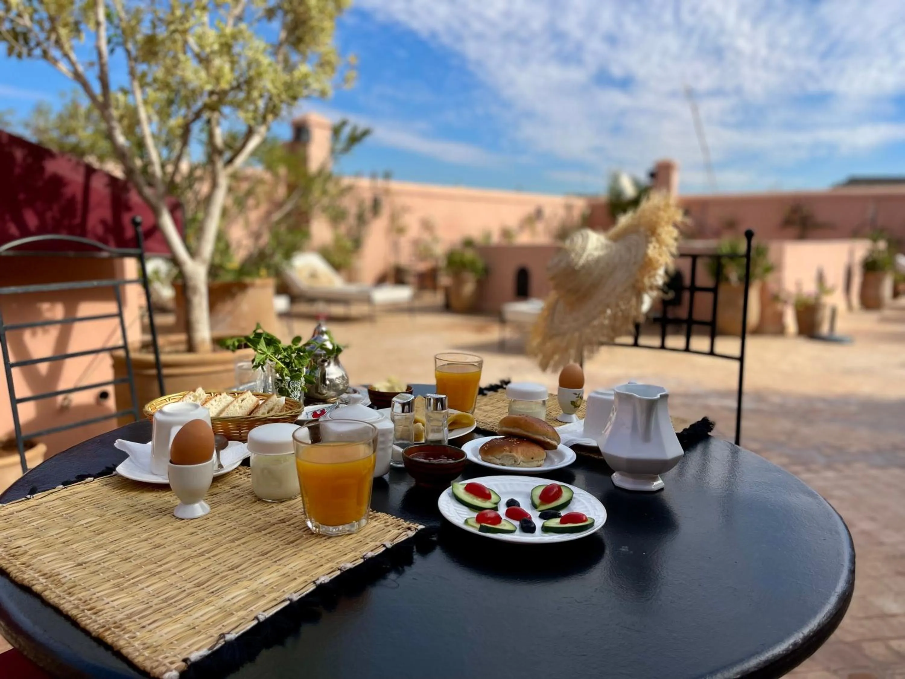 Breakfast in Riad Dar Foundouk and Spa