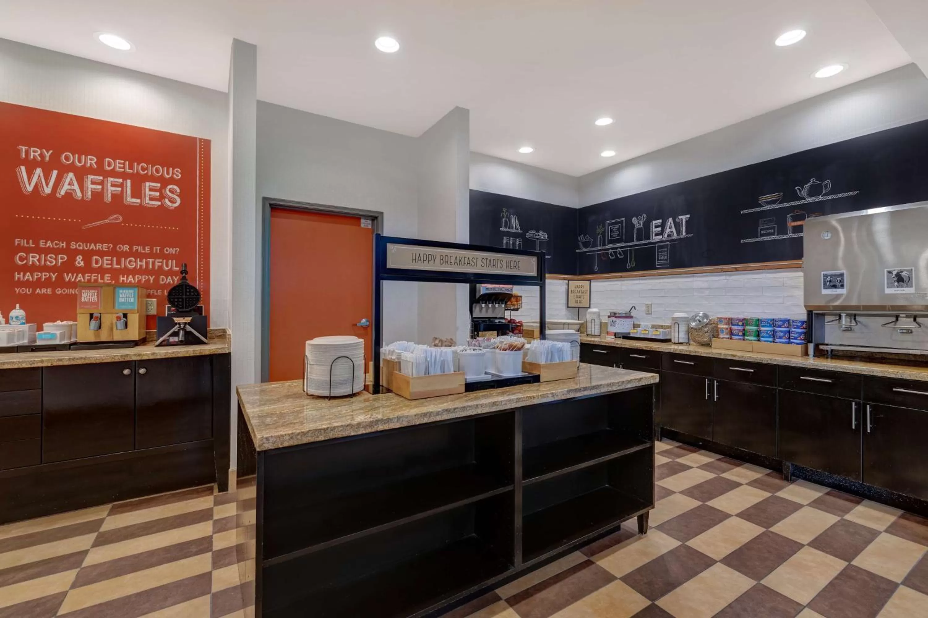 Breakfast in Hampton Inn & Suites Seattle/Federal Way