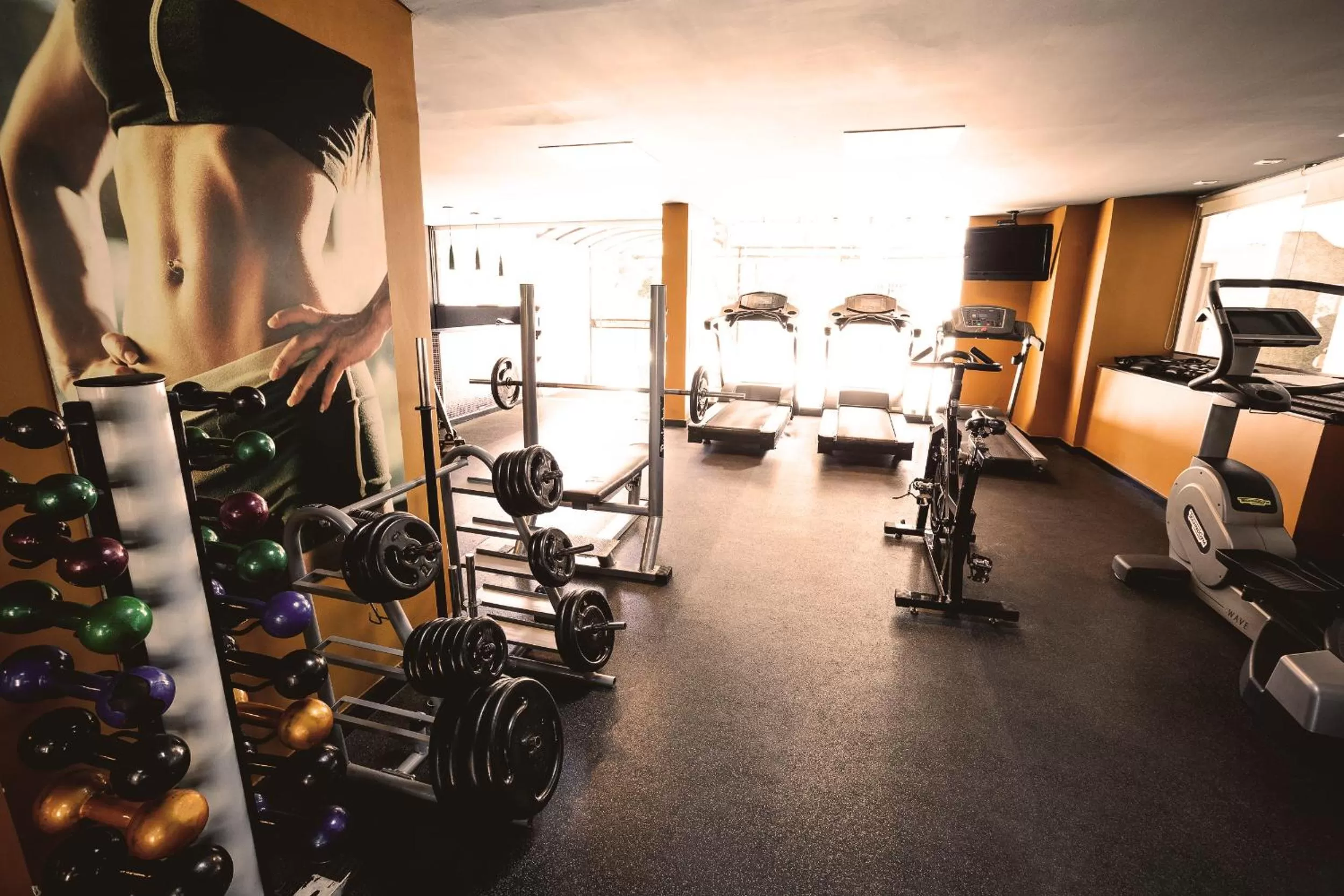 Fitness centre/facilities in Kubitschek Plaza Hotel